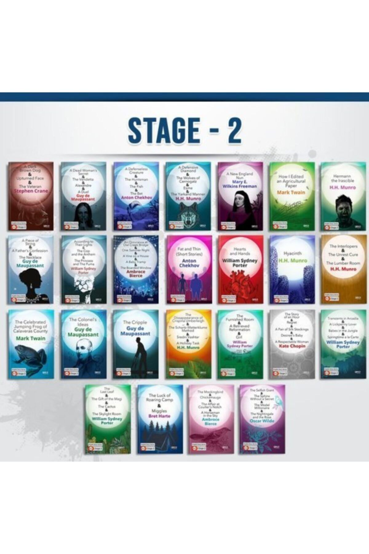 Gece Kitaplığı Ingilizce Hikaye Kitabı Seti - 25 Kitap Takım - Stage 2