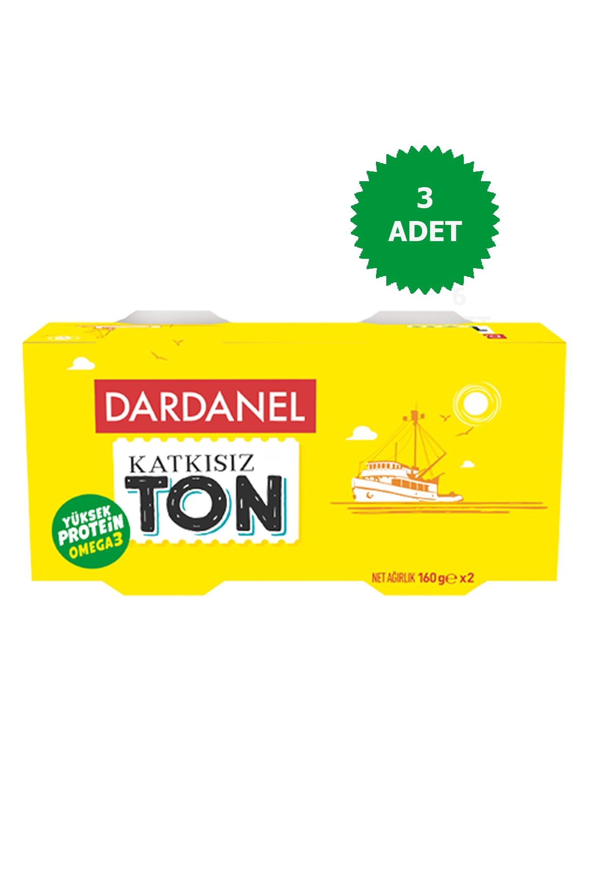 Dardanel Ekonomik Ton Balığı 160gx2 3 Adet