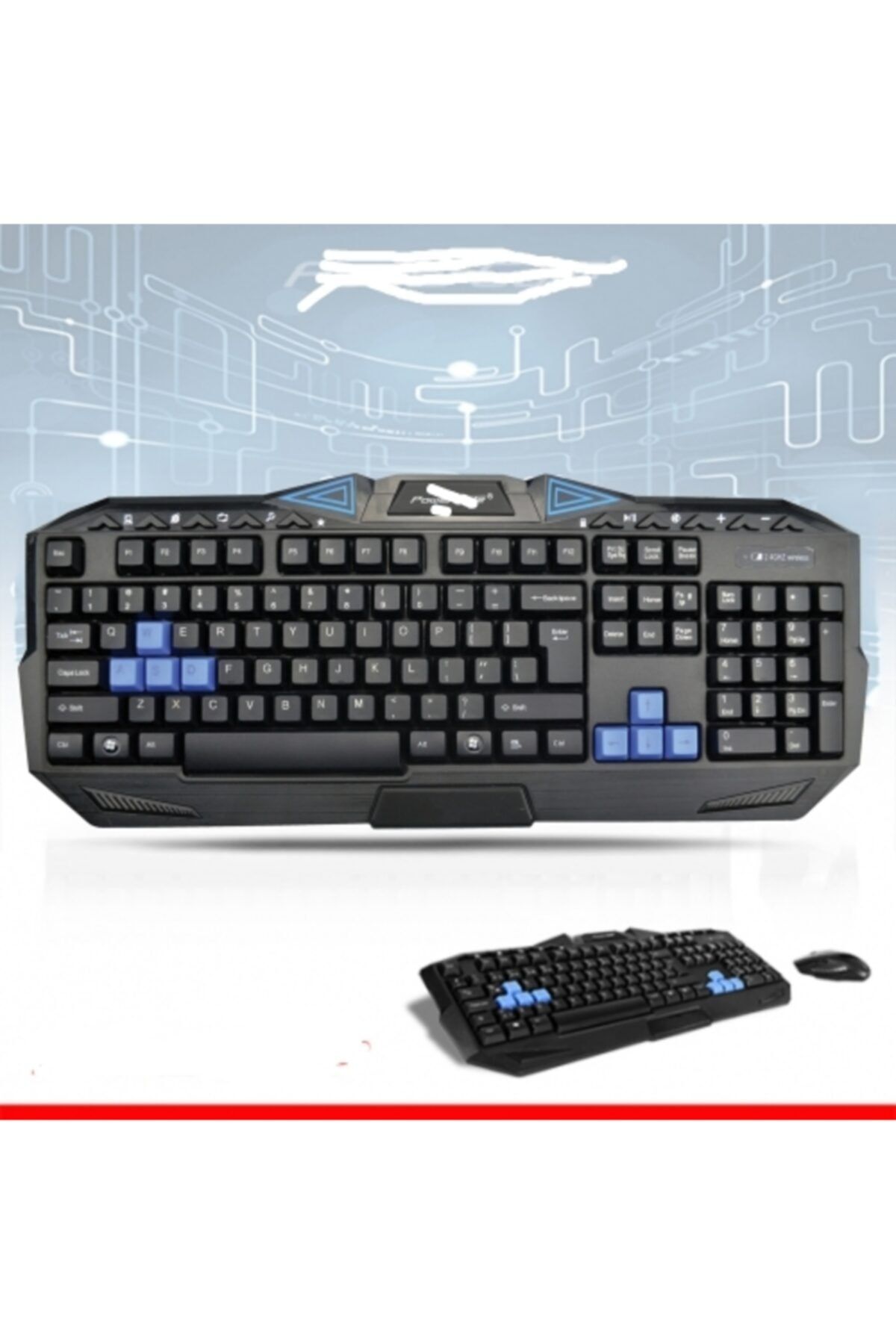 Joy Km-q7 Kablosuz Multiedia Klavye + Mouse Set