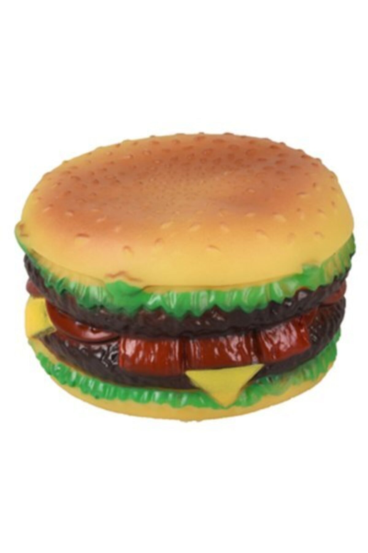 Flamingo Vinyıl Hamburger Köpek Oyuncagı
