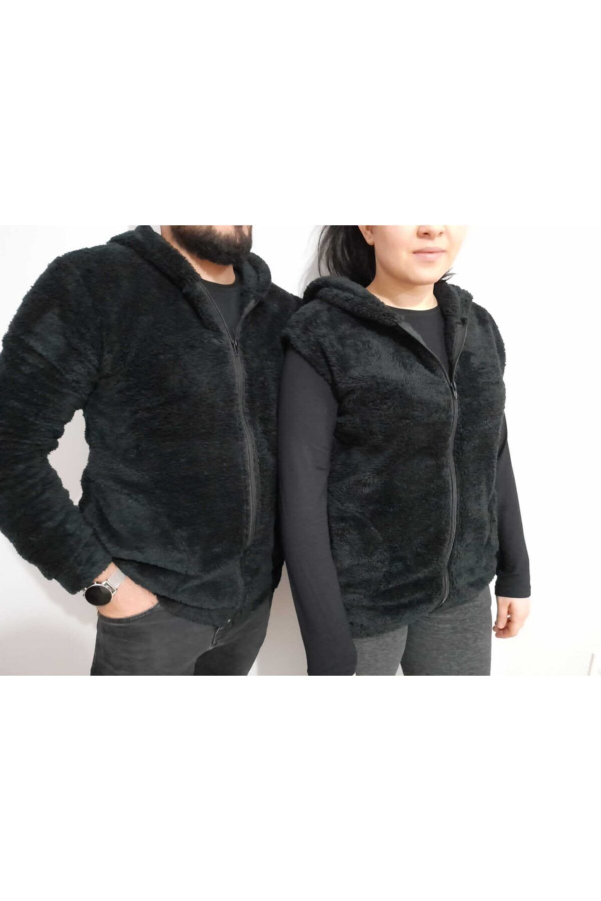 brntekstil Peluş Soft Çeket