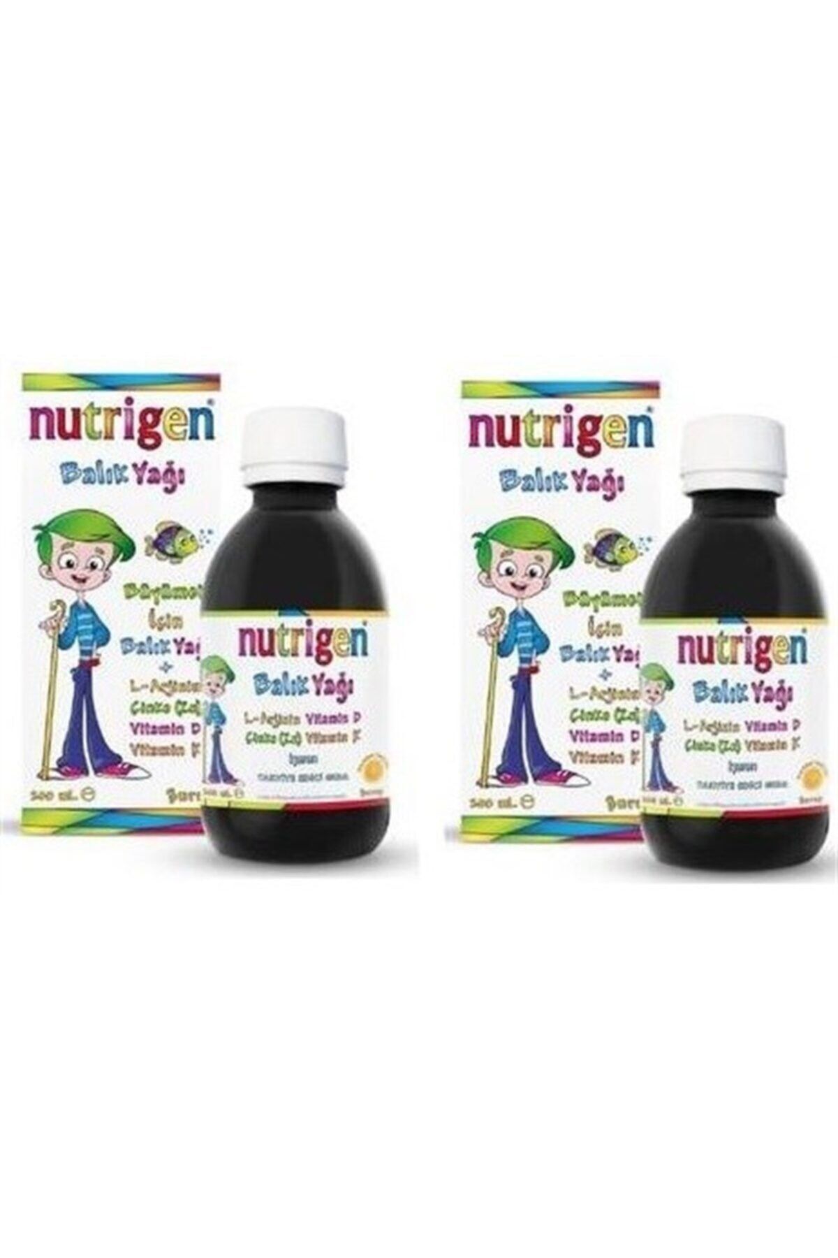 Nutrigen Balık Yağı Şurup 200 ml İkili Paket