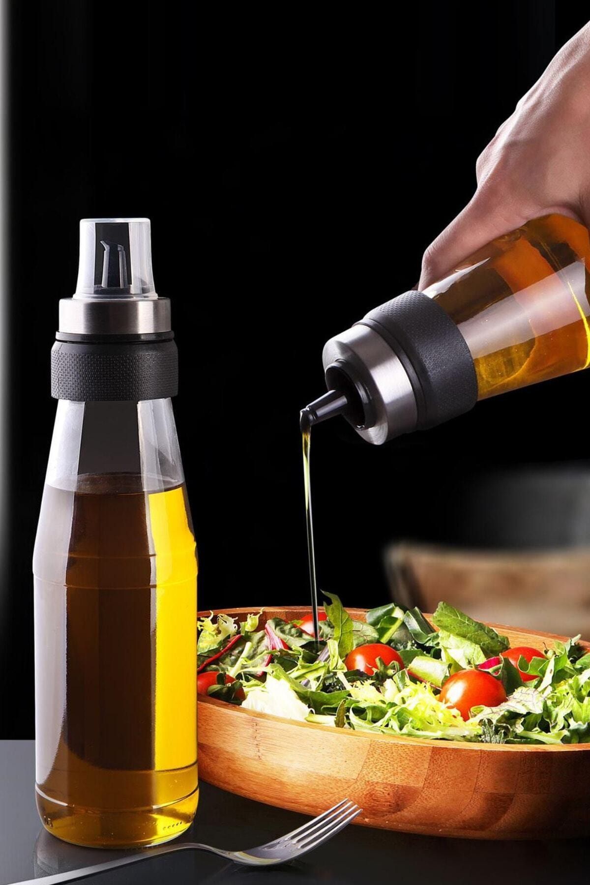 NAR ZÜCCACİYE 2 Adet 750 Ml Akıllı Damlatmaz Cam Yağlık