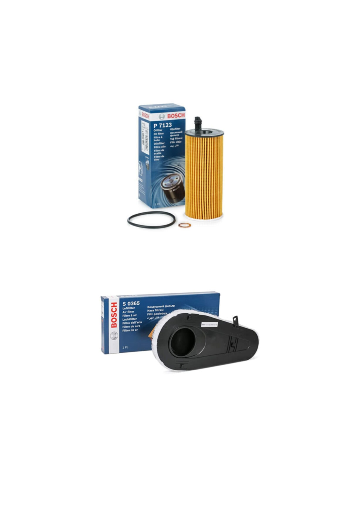Bosch Filtre Bakım Seti Bmw 5 F10 520d Dizel 2010+ Hava + Yağ Filtre