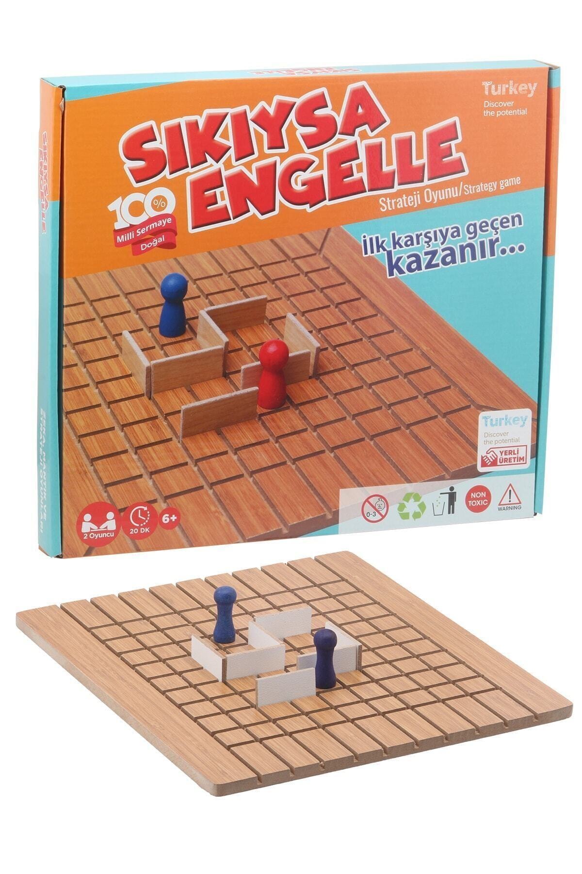 Joy Sıkıysa Engelle Ahşap Koridor Oyunu