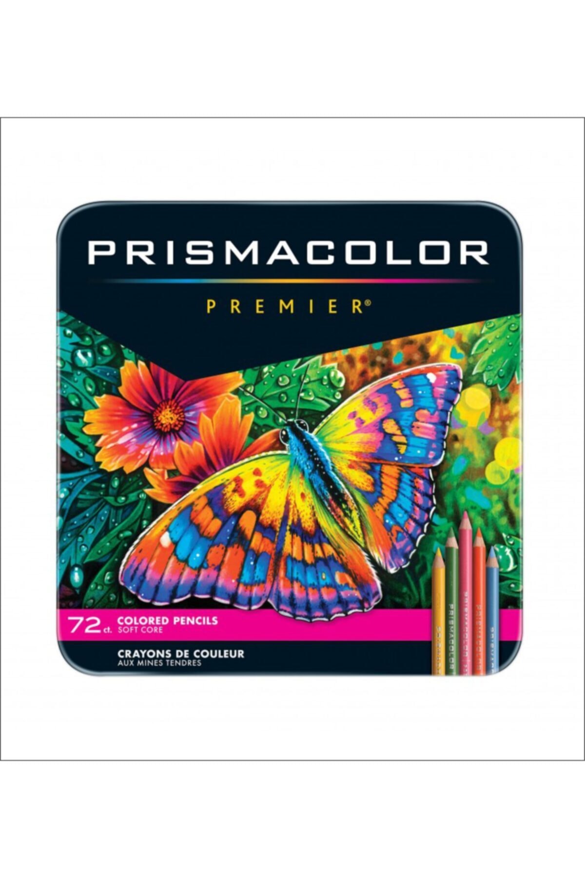Mares Promosyon Prismacolor Siyah Premier Renkli Sanat Kalemleri 72