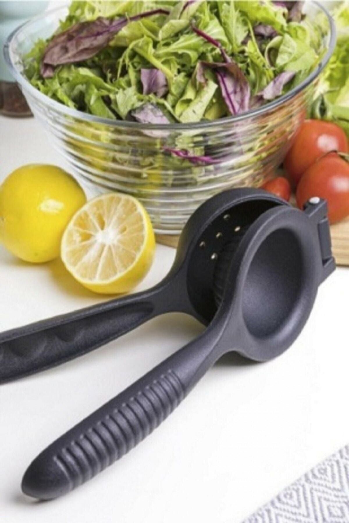 NO.8 HOUSE Pratik Döküm Limon Sıkacağı Siyah