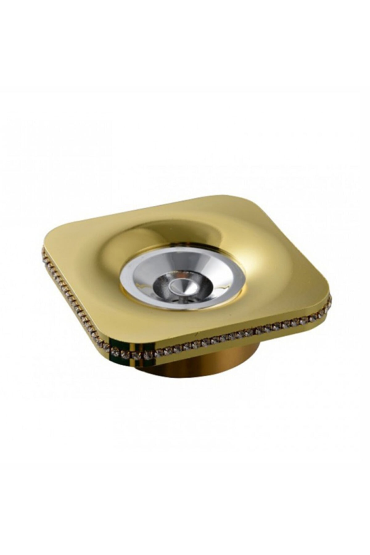 ALFALED Premıum Dekoratif Taşlı Spot Lamba Gold