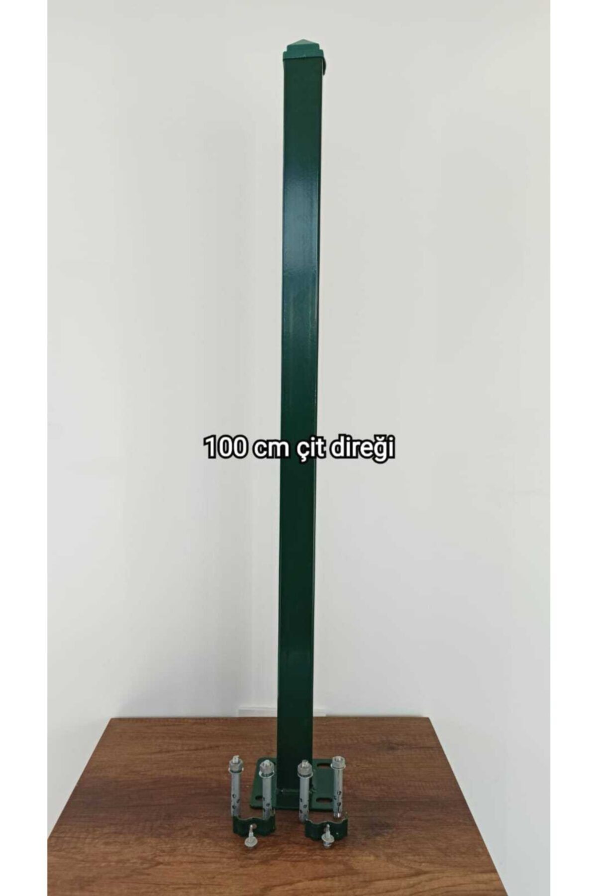 HASTELSAN Panel Çit Direği 100 Cm Takım
