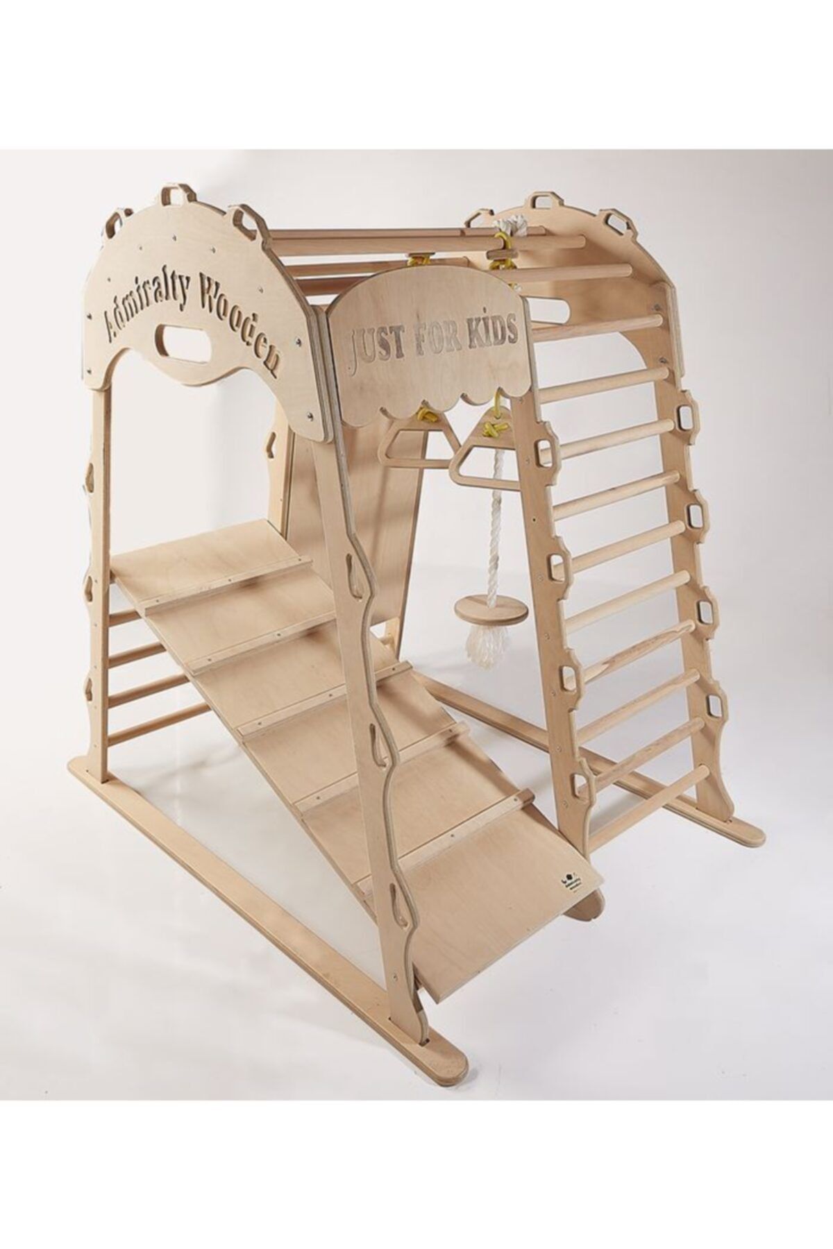 Admiralty Wooden Pikler Çocuk Oyun Parkuru Aktivite Merkezi Çocuk Gelişimi ( 150 X 150 Cm )