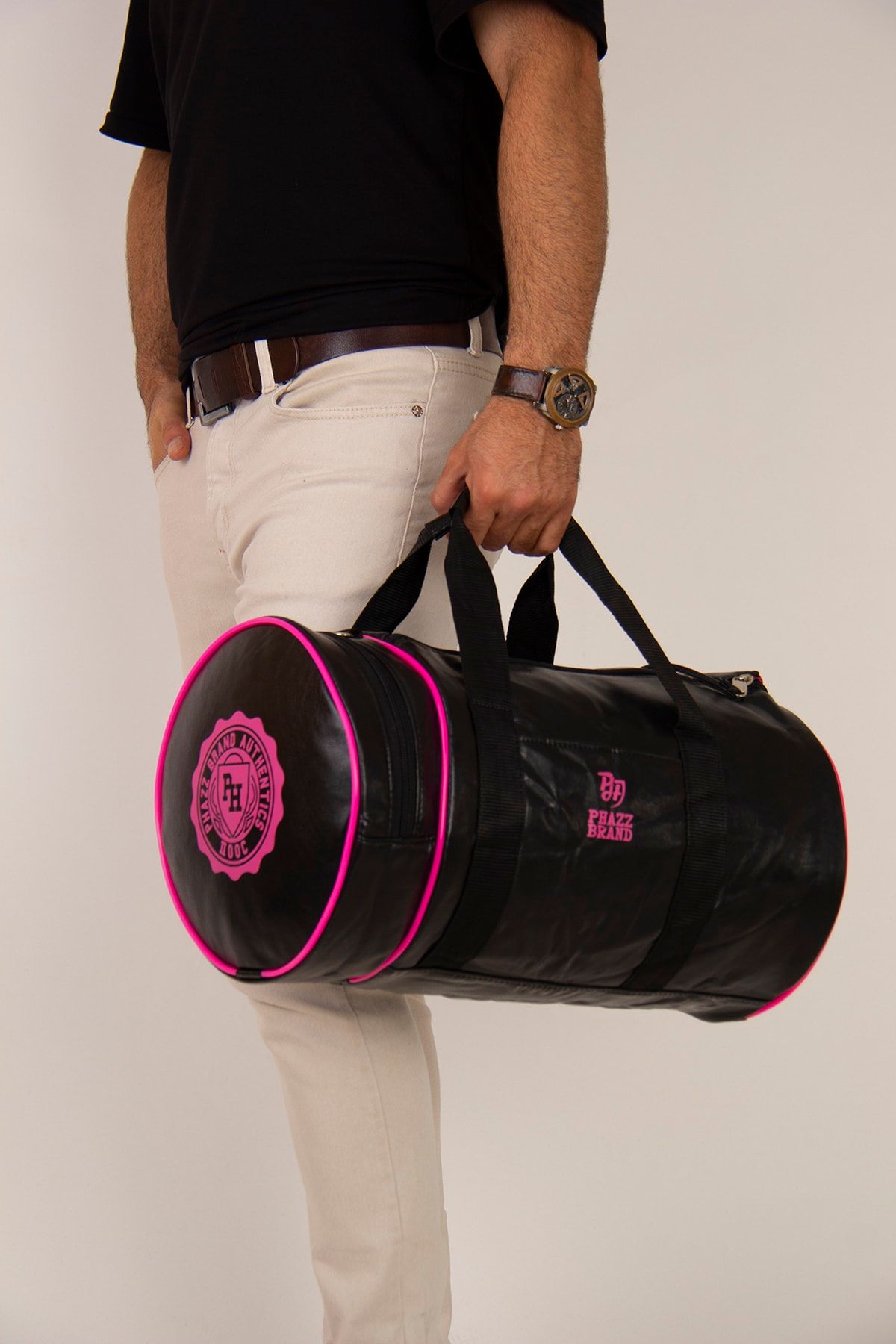 Phazz Brand 9015 Silindir Çanta Spor Çantası