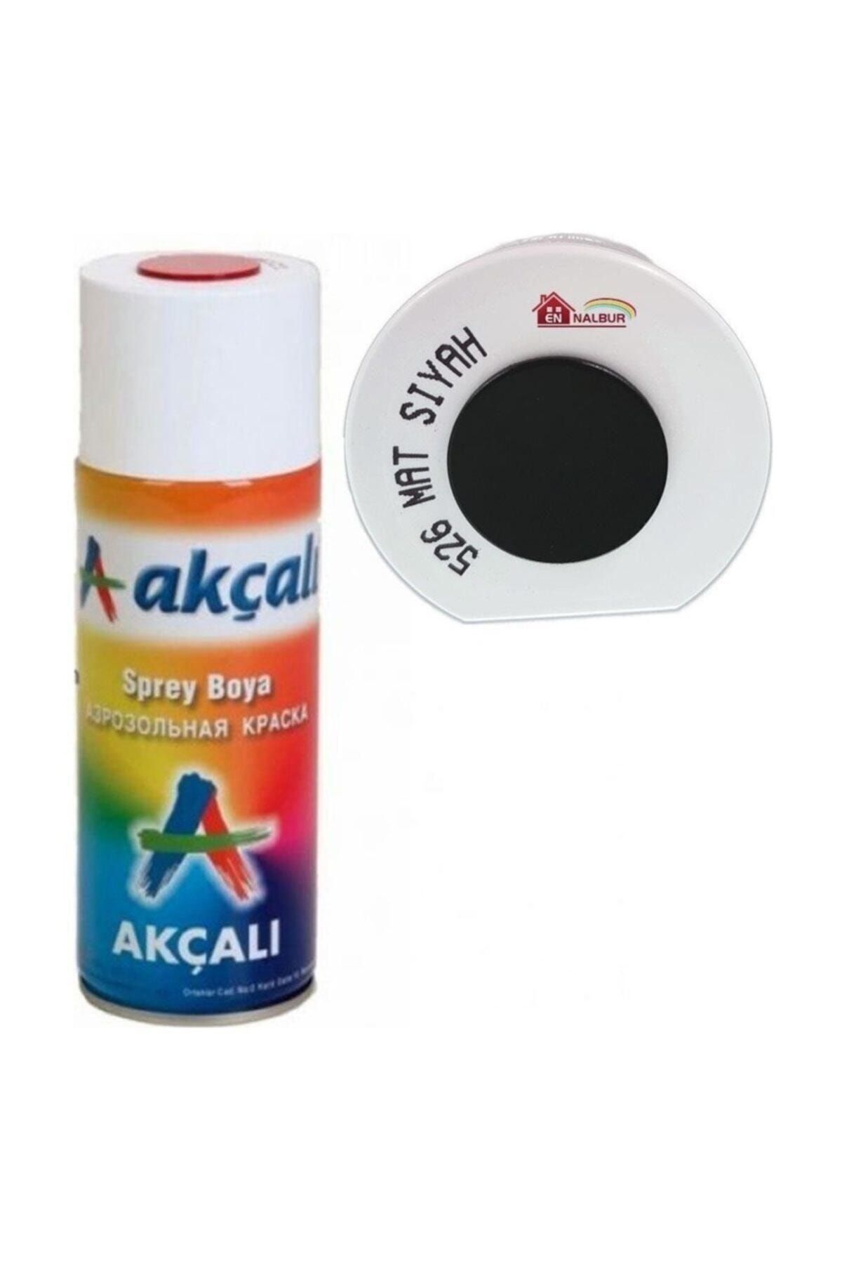 Akçalı 526 Mat Siyah Sprey Boya