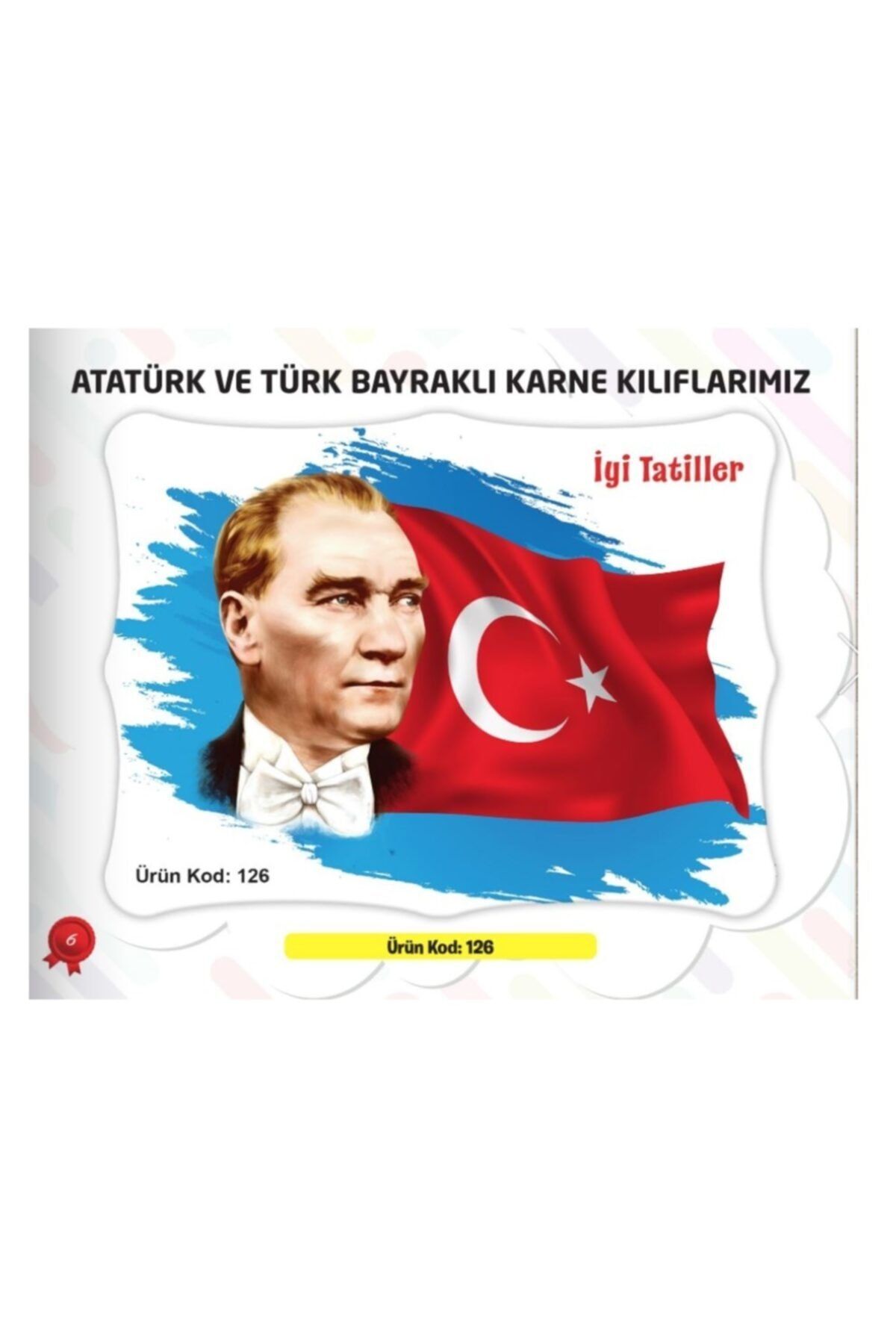 Ata Yayıncılık Karne Kabı Kılıfı Ürün Kodu:126 (20 Adet)