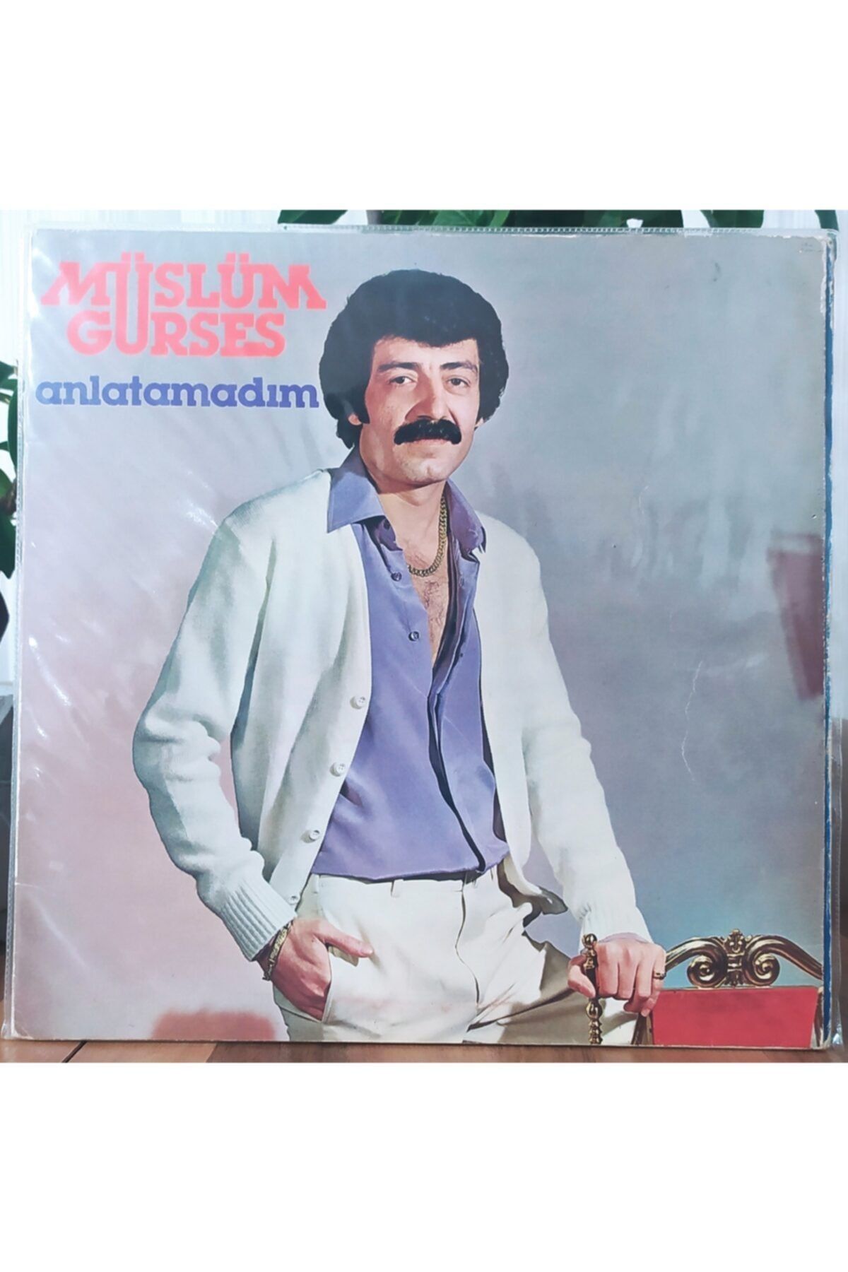Plak Müslüm Gürses - Anlatamadım (1983 Dönem Baskı)