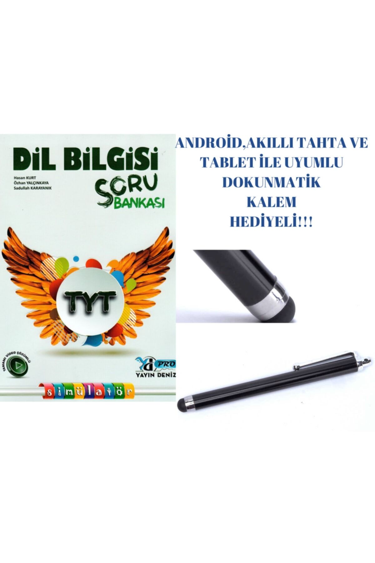 Yayın Denizi Yaynları Tyt Pro Simülatör Soru Bankası Dil Bilgisi - 2022(dokunmatik Kalem Hediye)