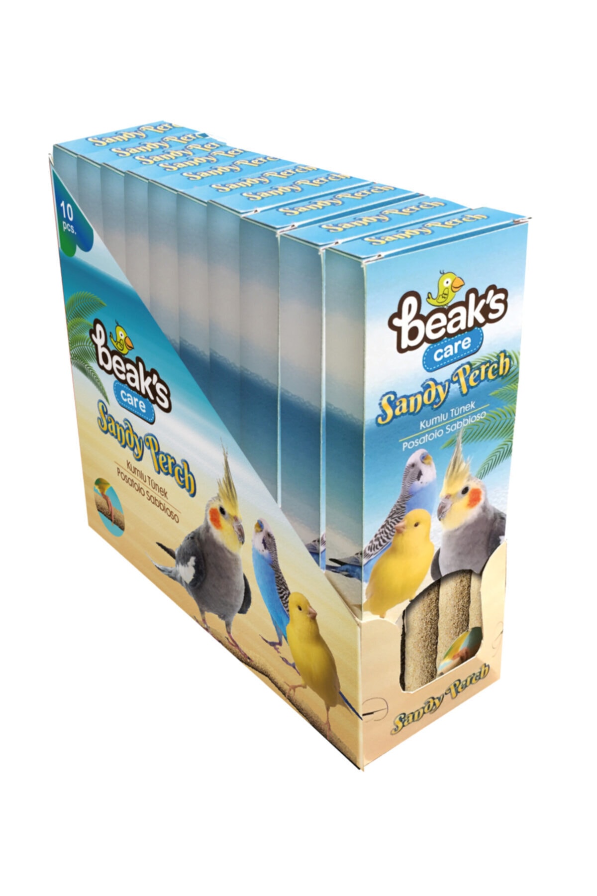 Beaks Kumlu Tünek 4'lü