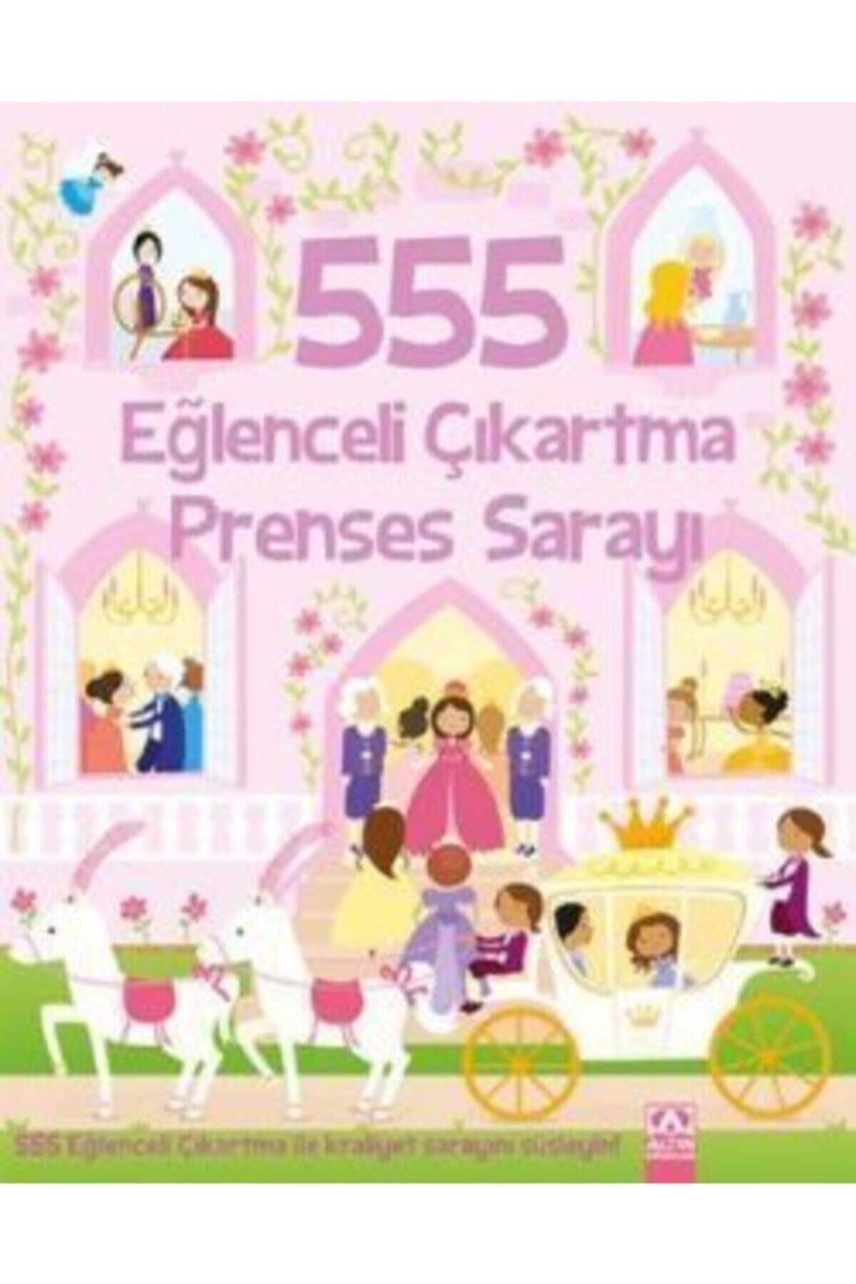 Altın Kitaplar  Çocuk Kitapları 555 Eğlenceli Çıkartma - Prenses Sarayı