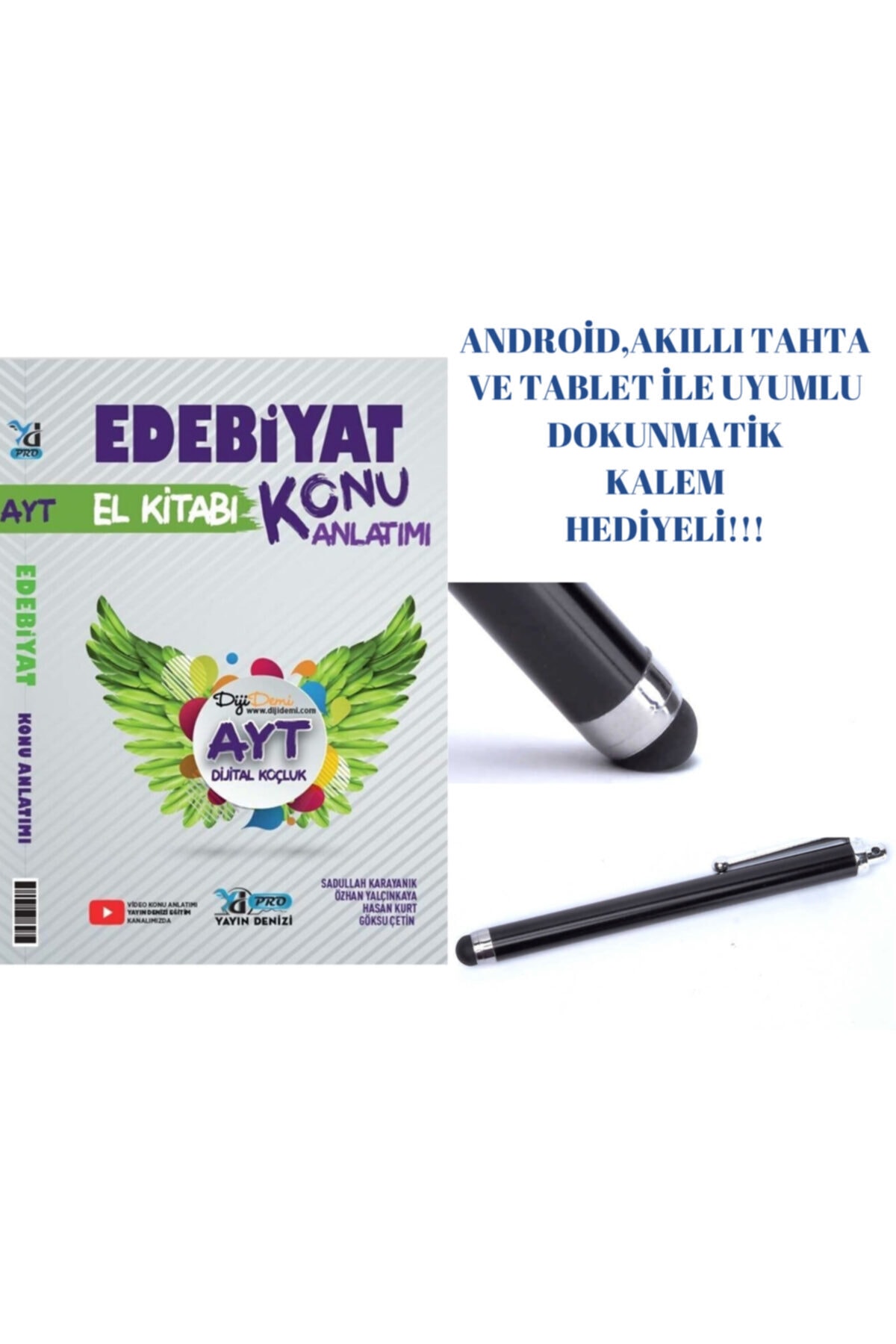 Yayın Denizi Yaynları Yks Ayt Pro El Kitabı Konu Anlatımı Edebiyat - 2022(dokunmatik Kalem Hediye)