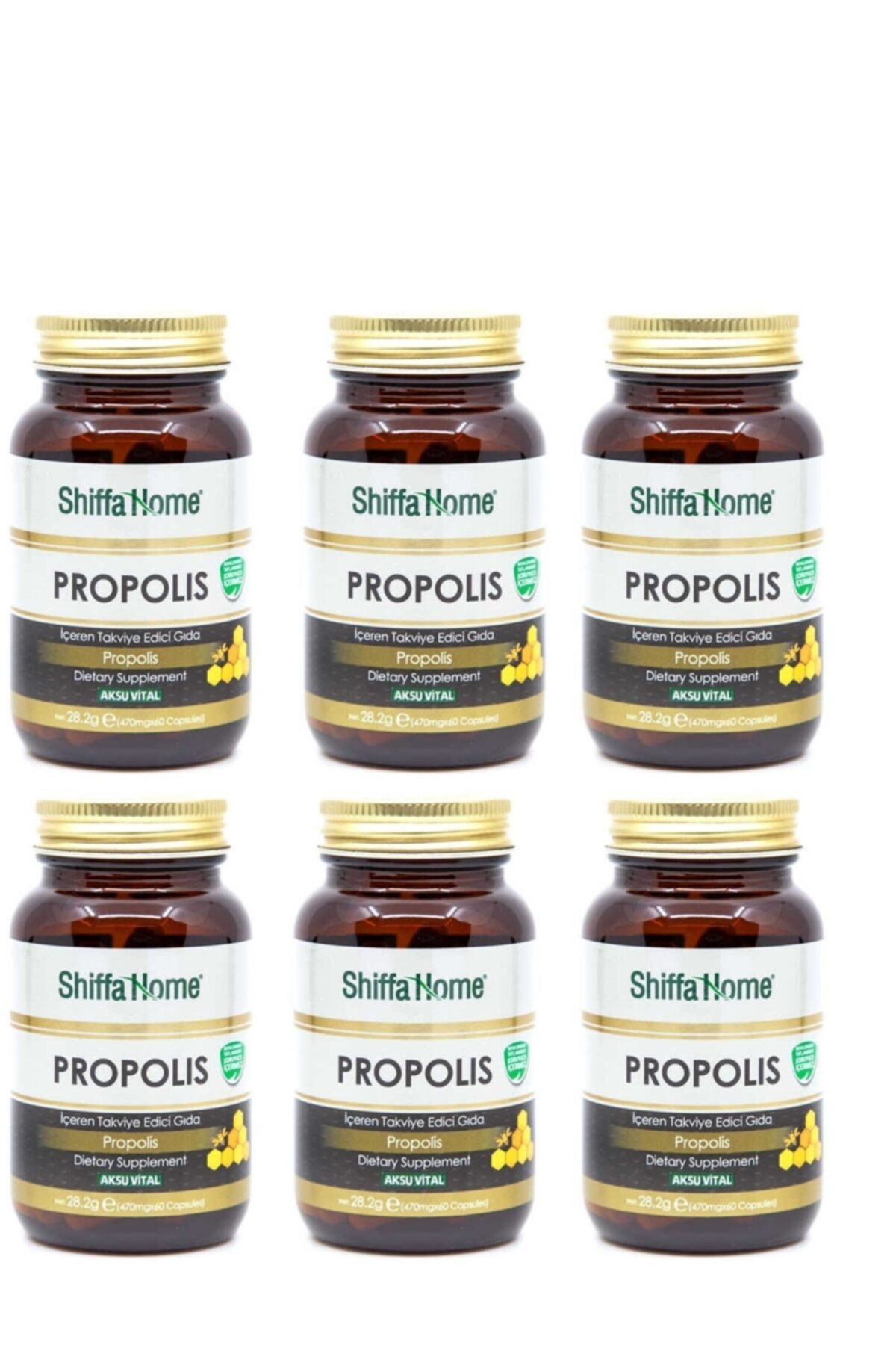 Shiffa Home Propolis 470 Mg 60 Kapsül X 6 Adet
