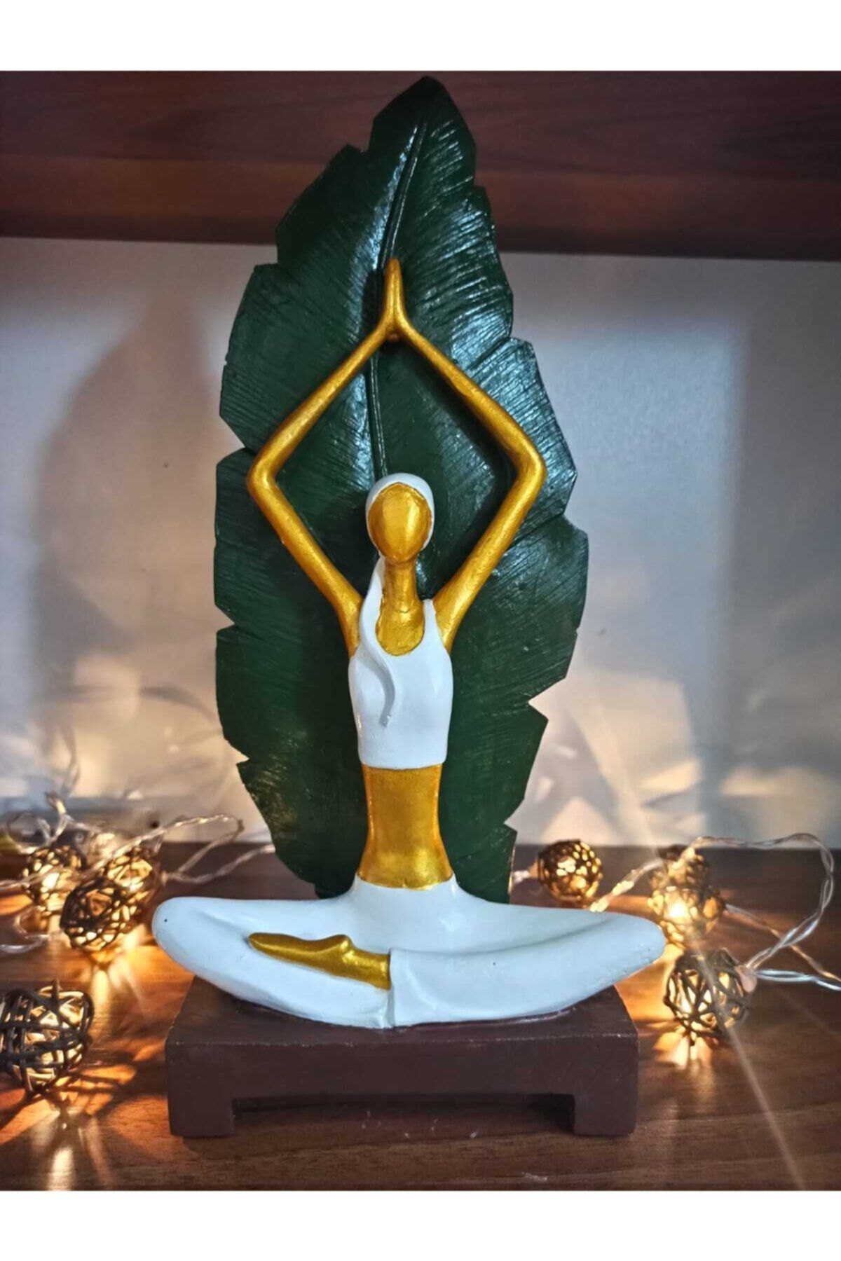 The Littlest Yogacı Kız Biblosu Yeşil-beyaz