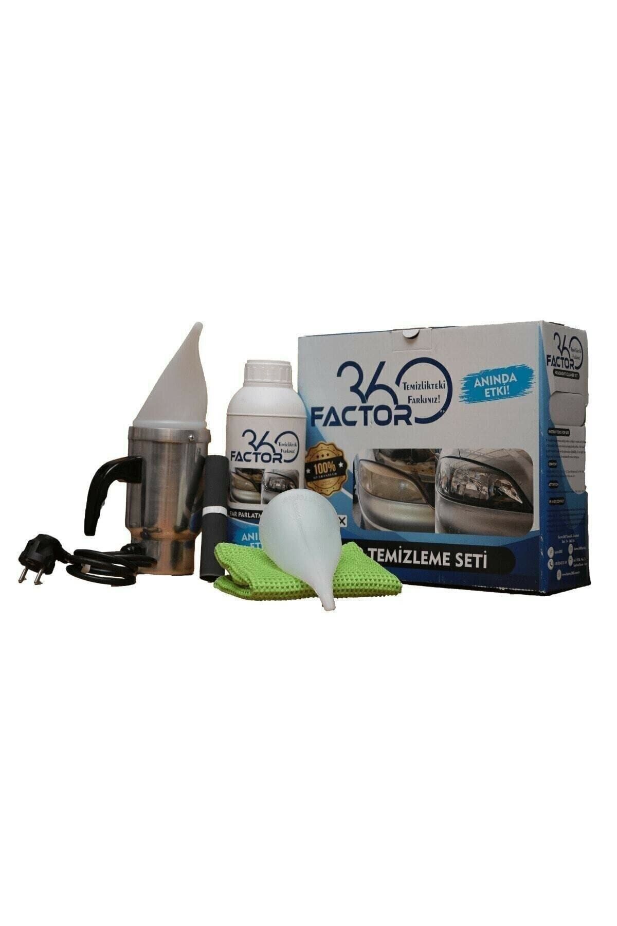 Factor360 Far Temizleme Seti (5'li Set) Cihaz Makine Kit Takım