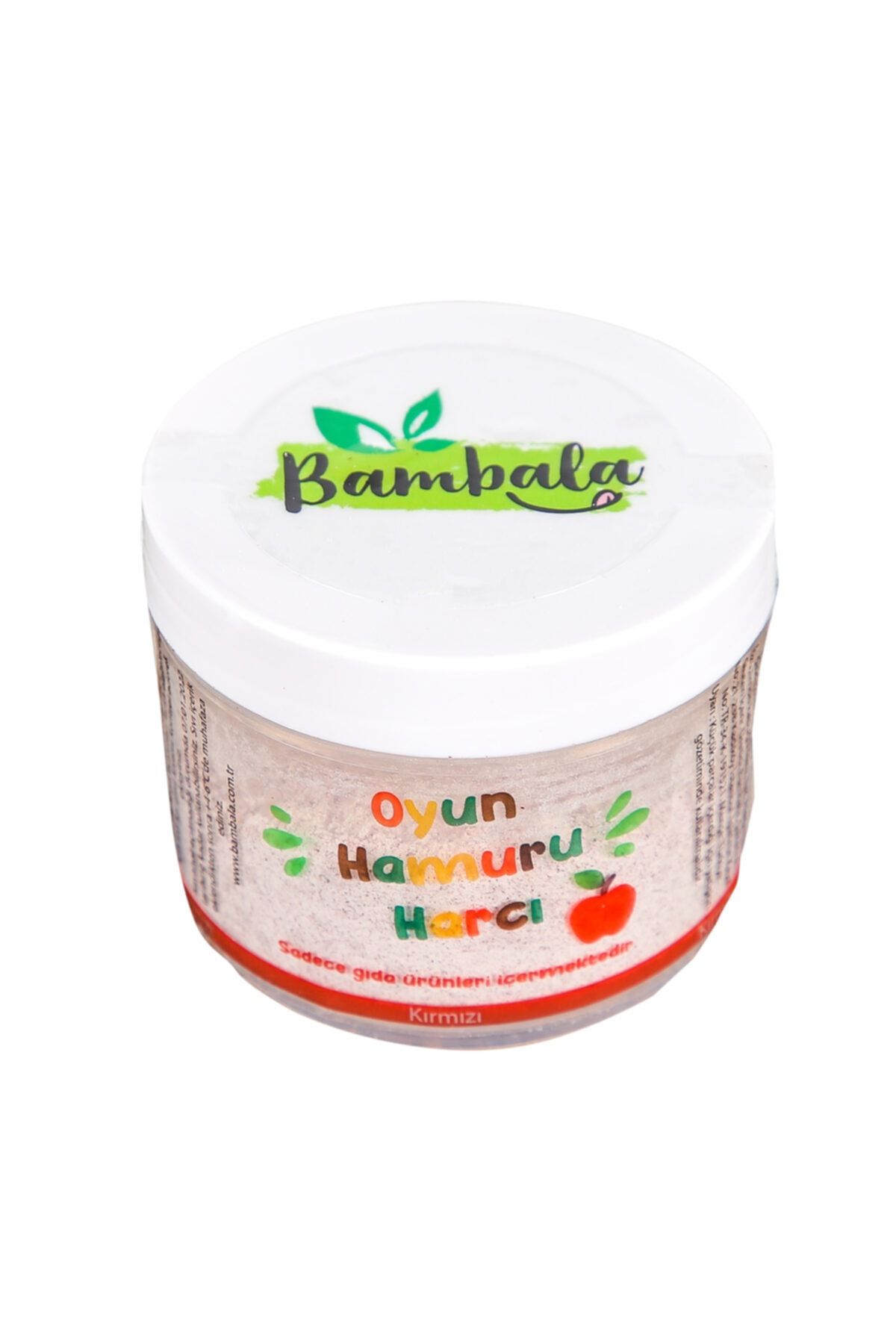 Bambala Doğal Oyun Hamuru Harcı - Kırmızı