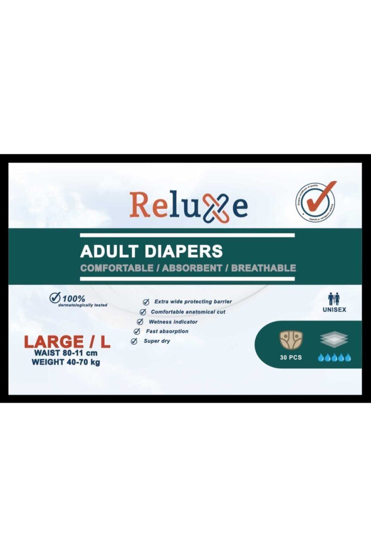 Reluxe Tekstil Yuzey Hasta Bezi 30'lu Large Unisex