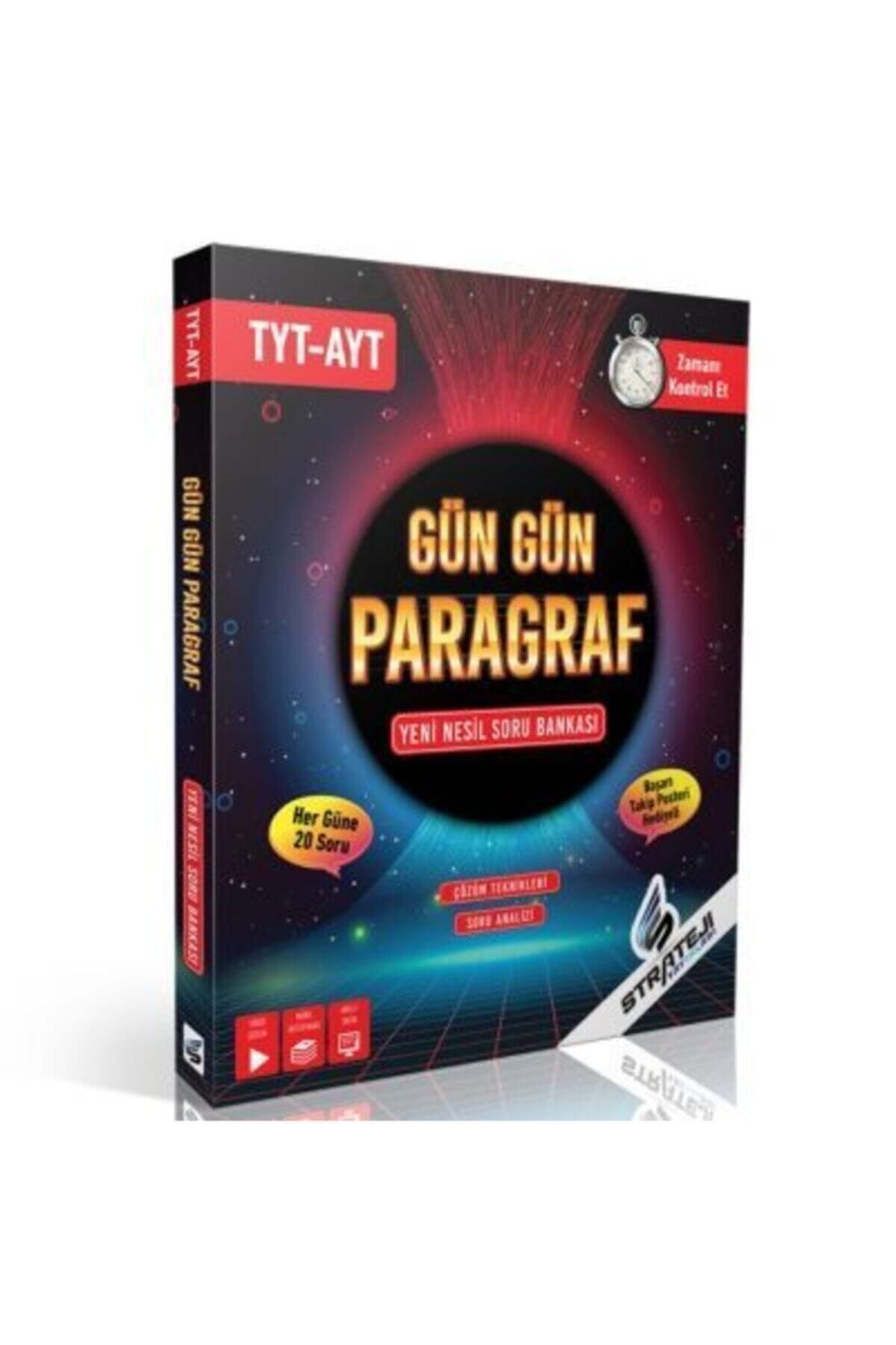 Strateji Yayıncılık Tyt Ayt Paragraf Soru Bankası Strateji Yayınları Gün Gün Gerni