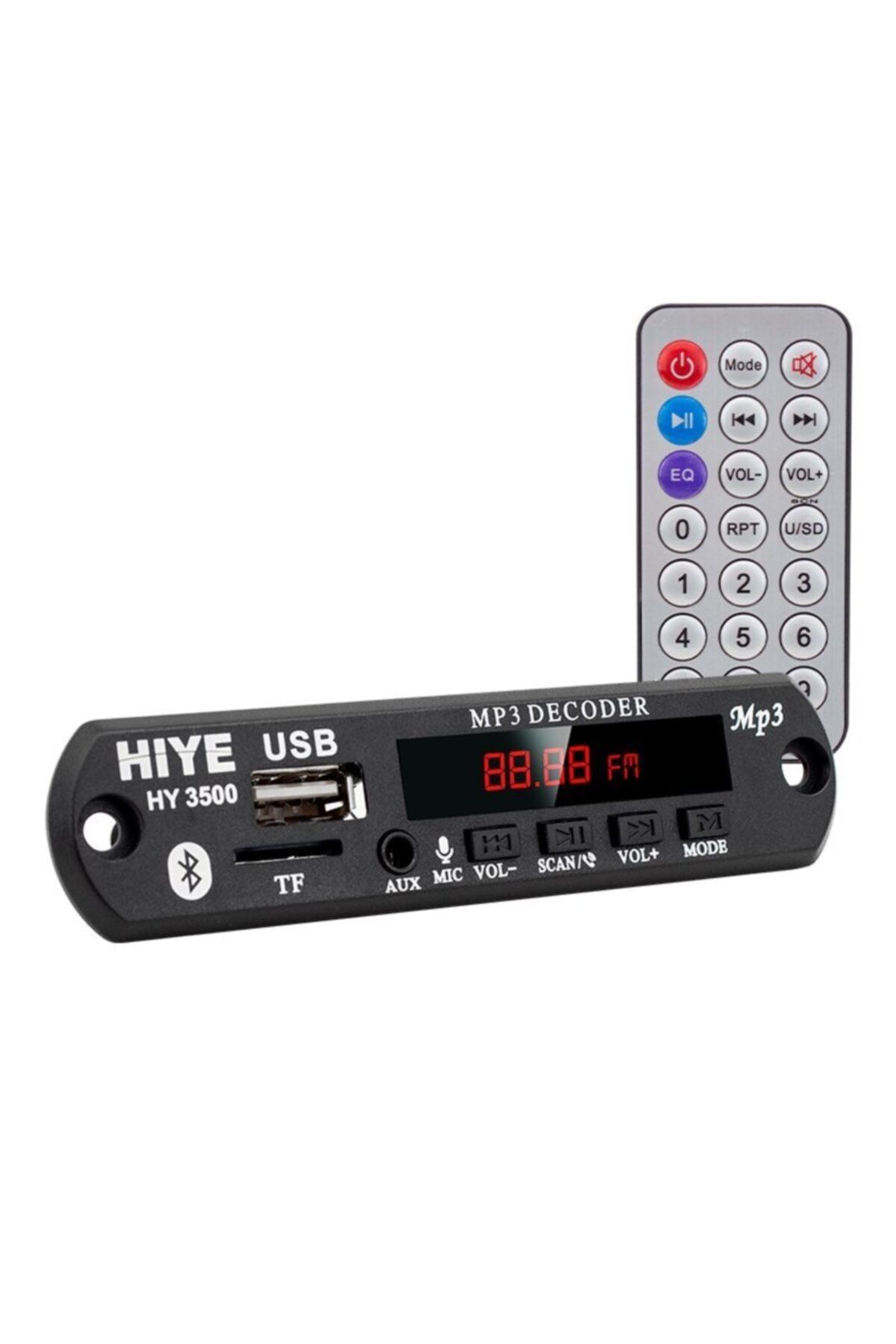 Aclass Megan 1 Bluetoothlu Oto Teyp Usb/sd Çevirici Aux Kumandalı 12v Mikrofonlu Araç Içi Görüşme Yeni