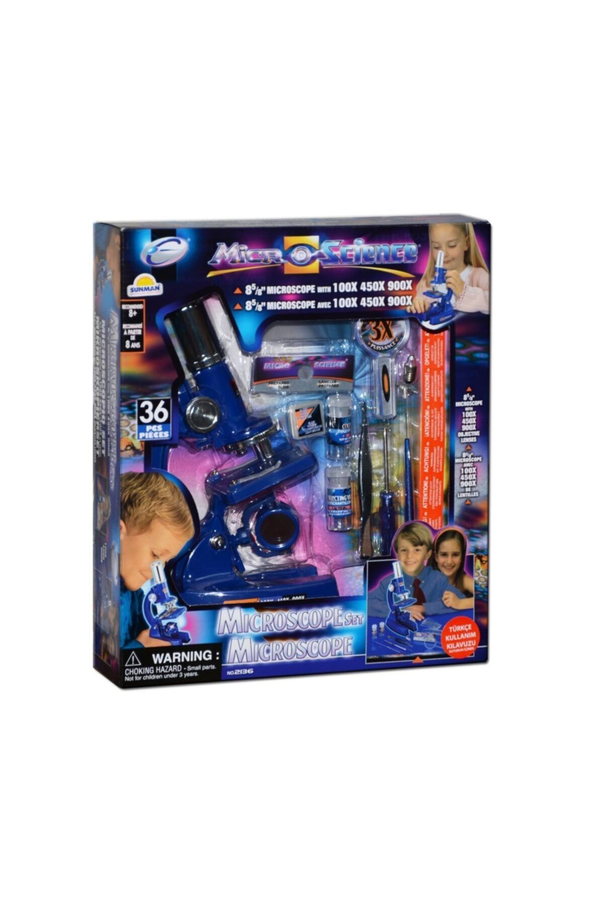 Sunman 02136 Mikroskop Seti