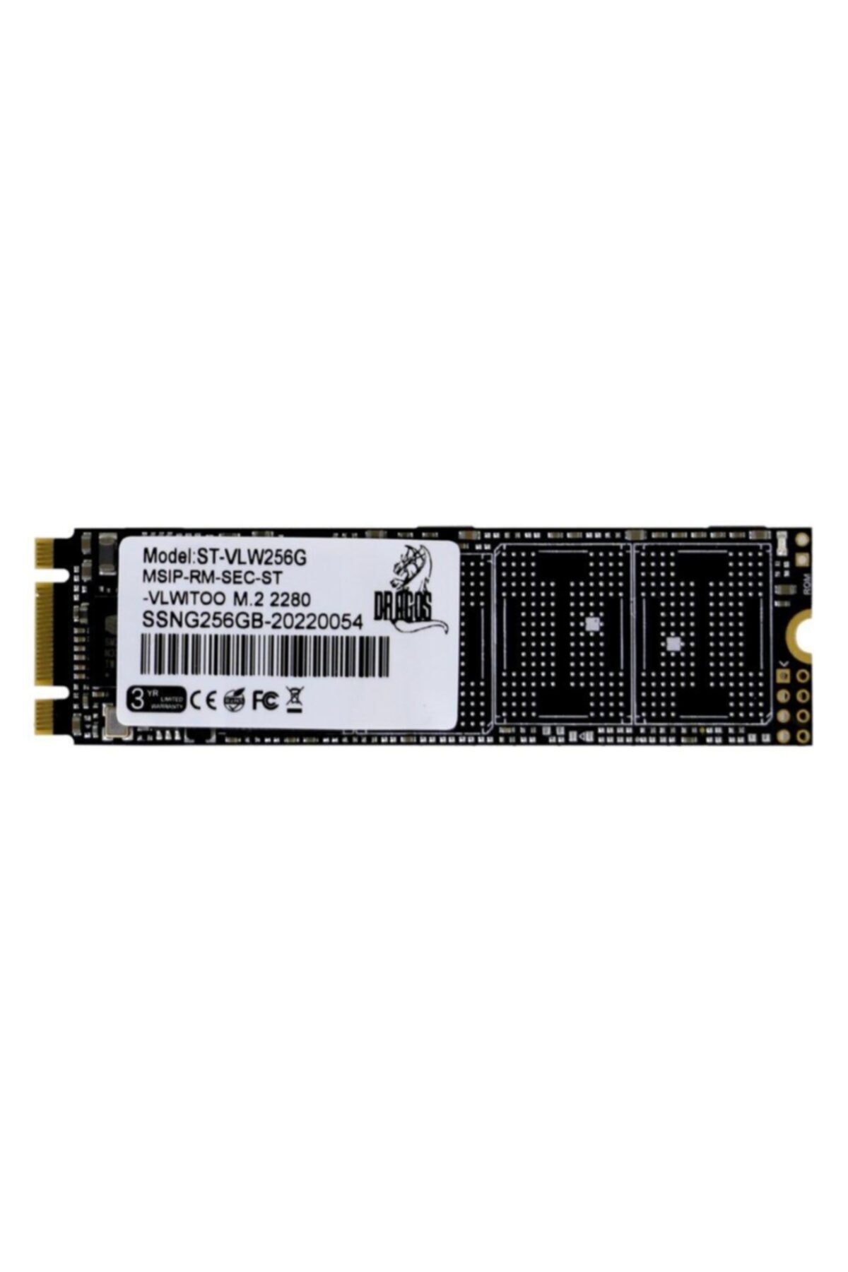 DTS Teknoloji Dragos 256gb M2 Sata3 Ssd 500mb/450mb M2ssd2280