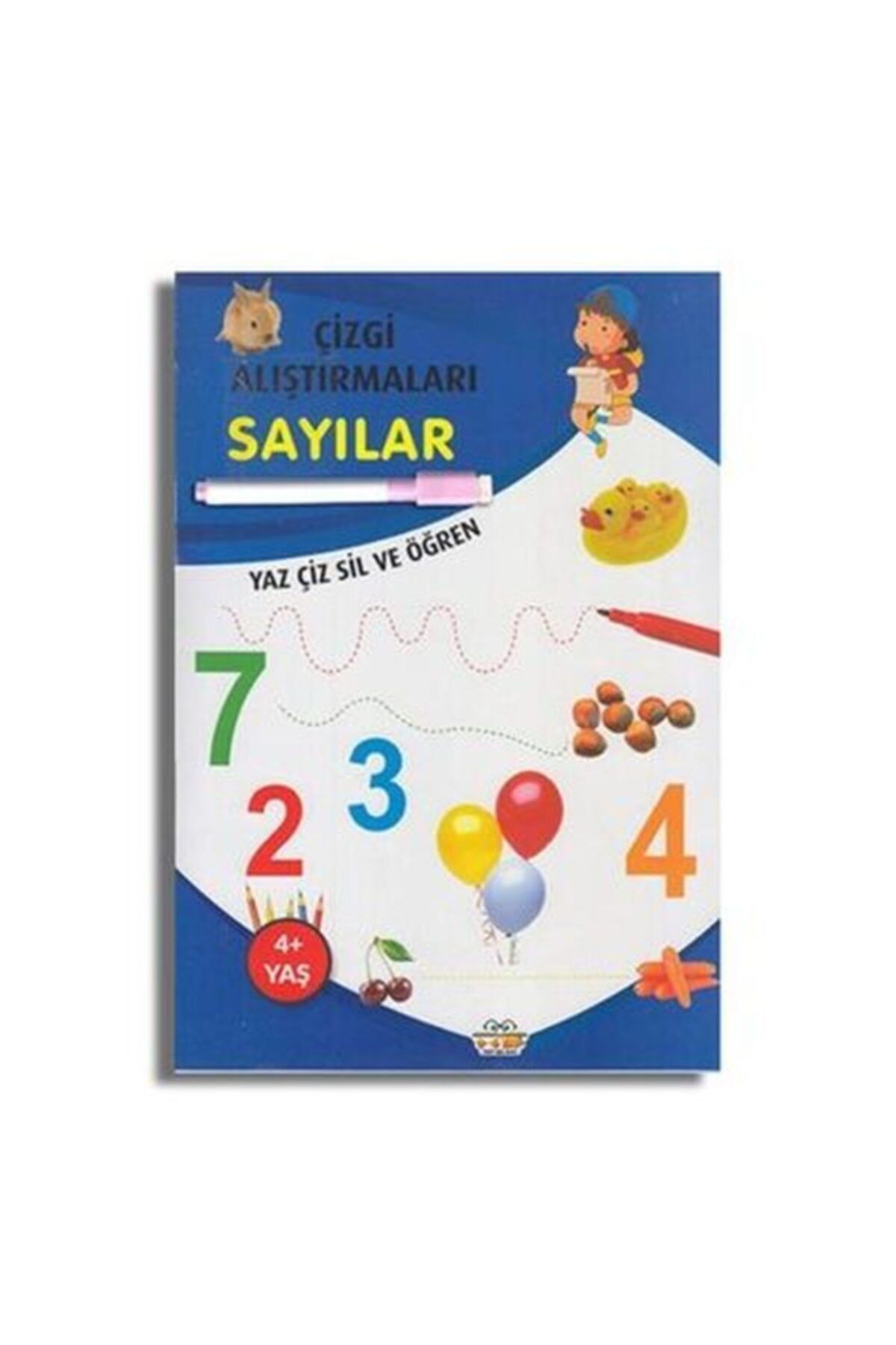 06 Yaş Yayınları Çizgi Alıştırmaları Sayılar