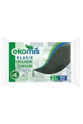 Klasik Yeşil Sünger Oluklu 2li Image 0