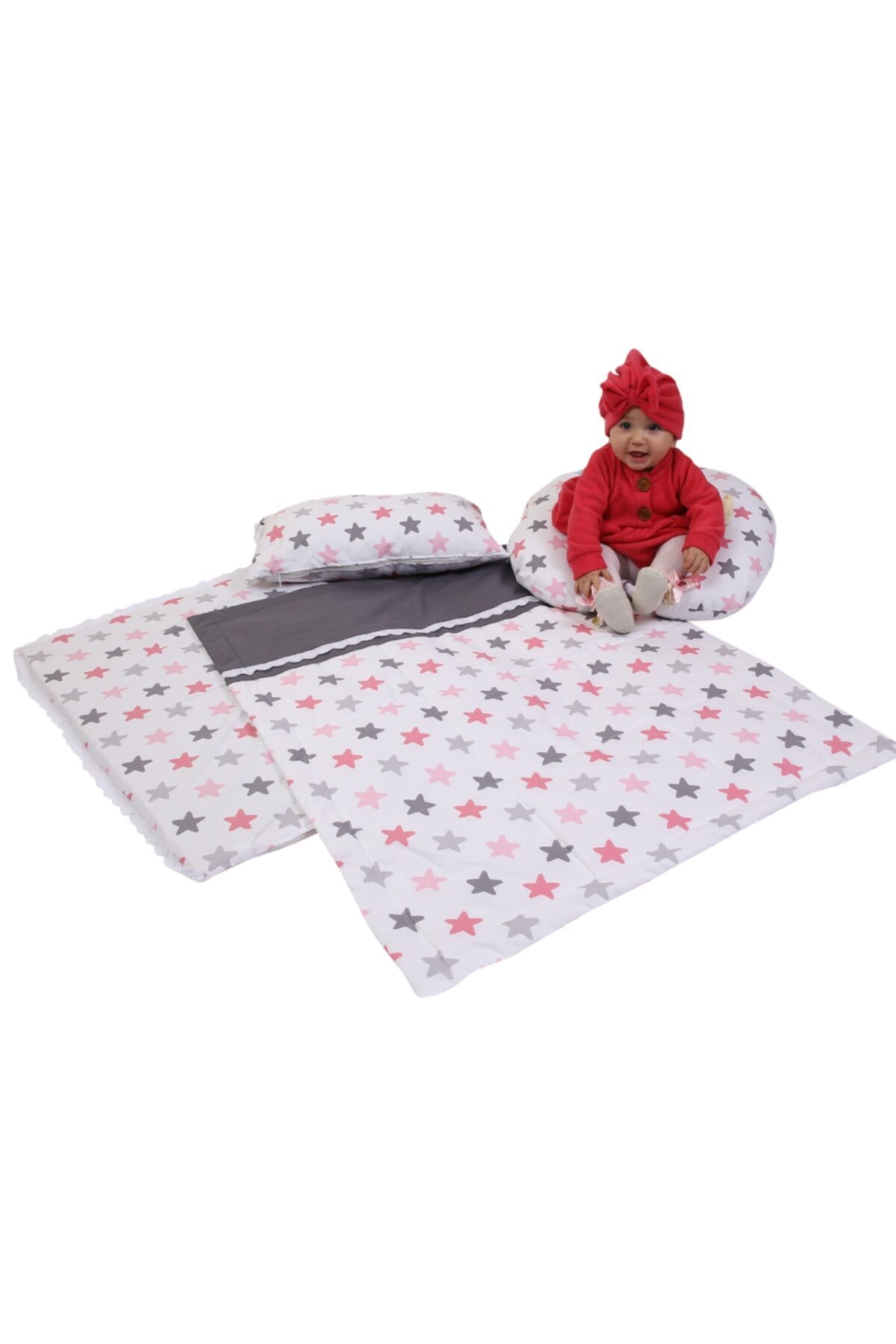 Linda's Gifts Bebek Uyku, Emzirme Ve Alt Değiştirme 4lü Set