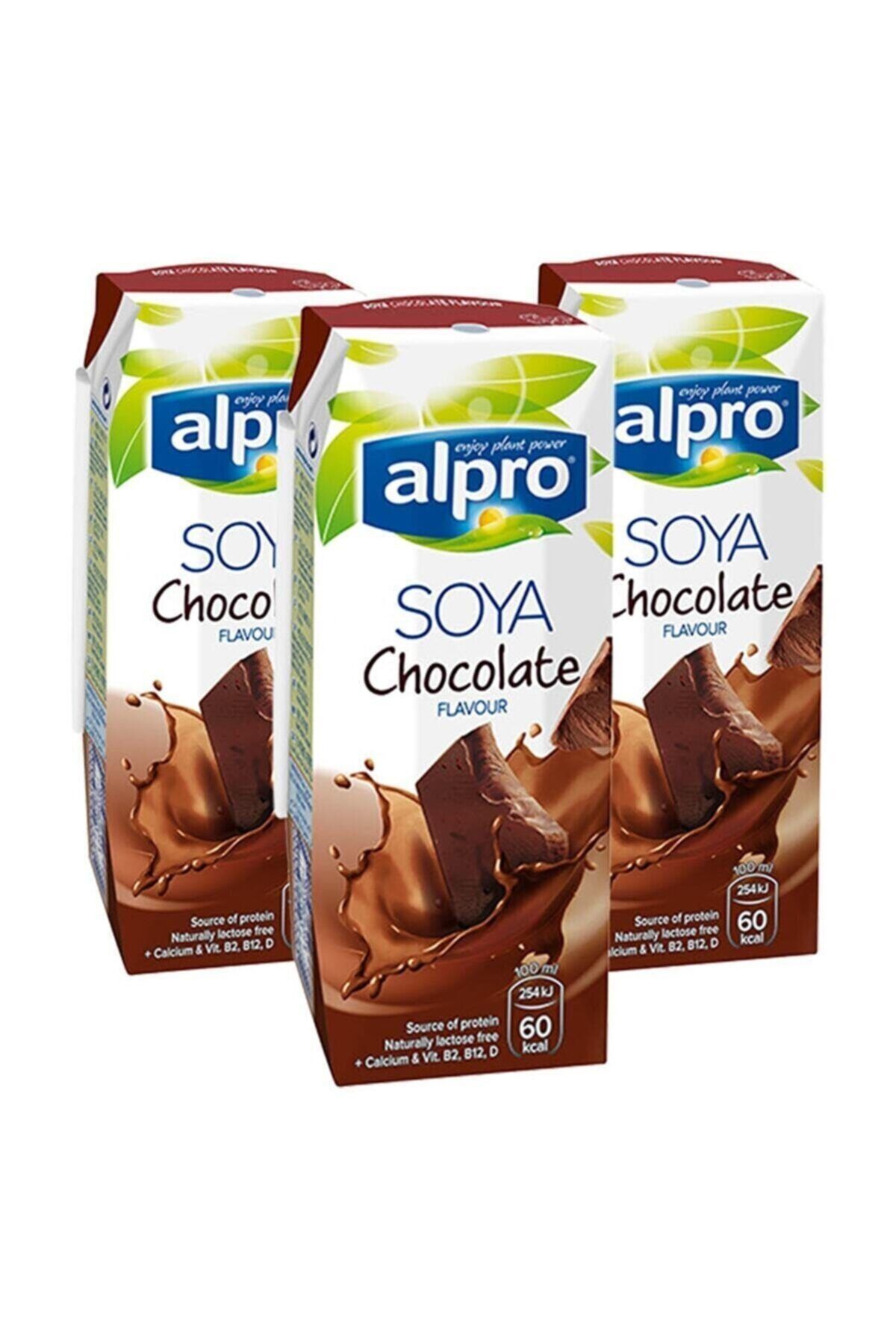 Alpro Çikolatalı Soya Sütü 3 X 250 ml