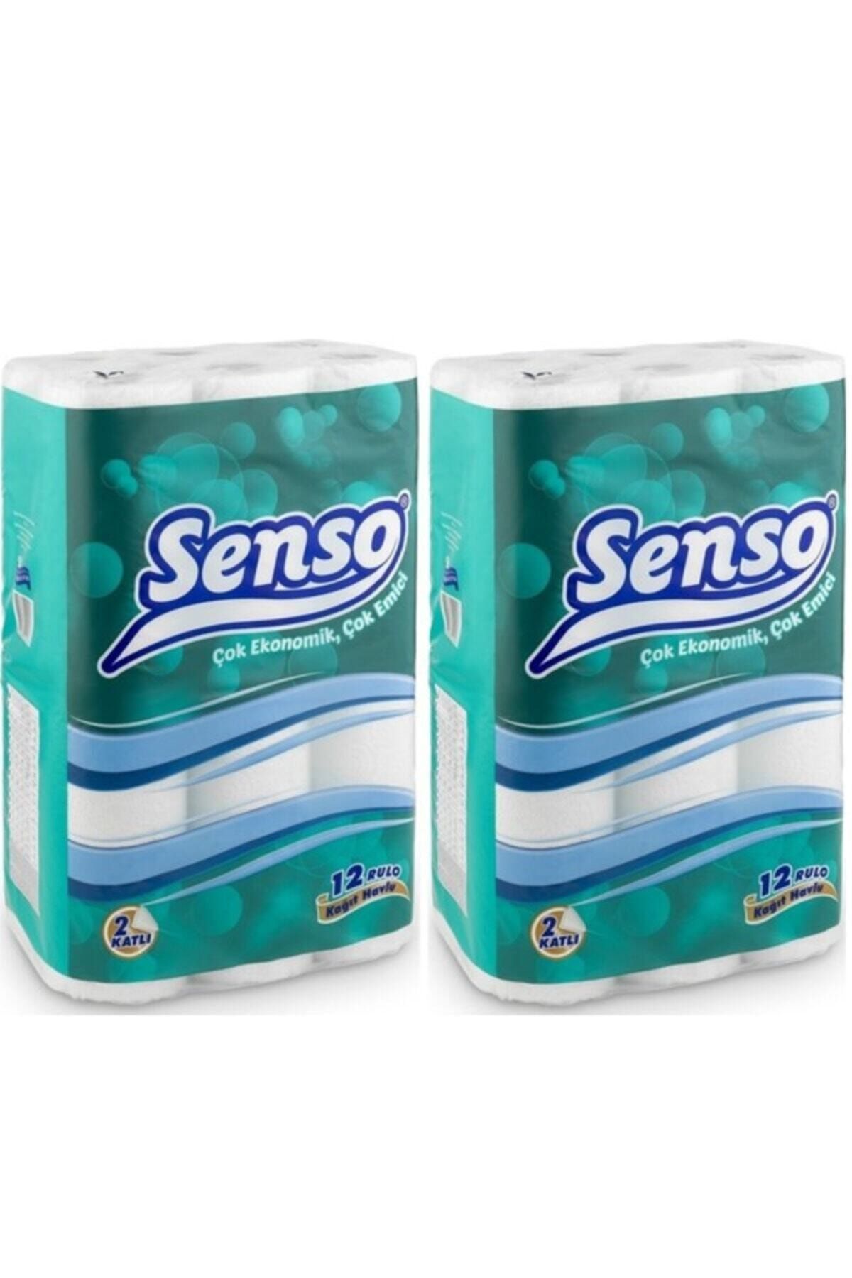 Viking Senso 12'li Havlu 12x2=24 Rulo