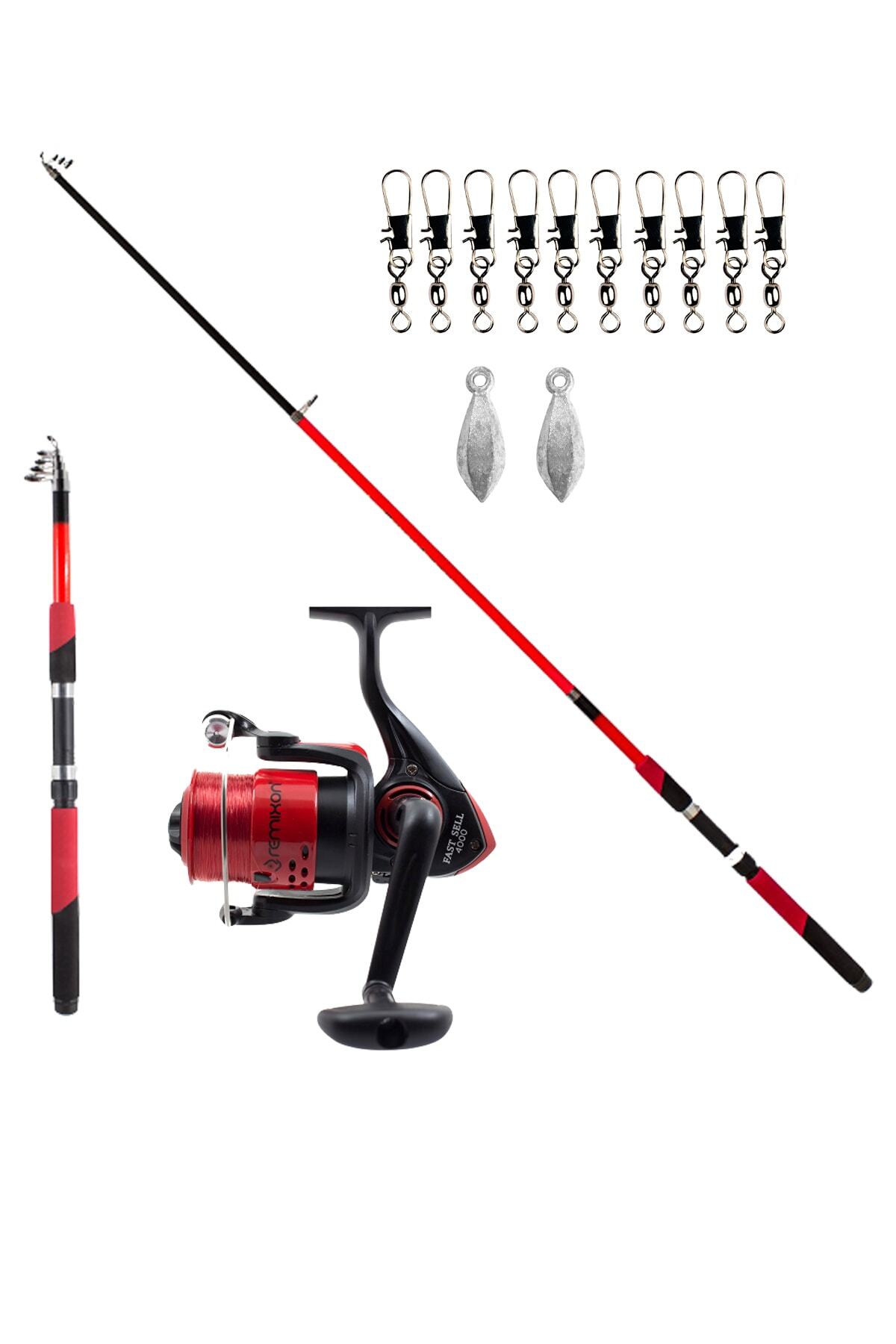 Remixon Genel Kullanım Seti Kurşun Ve Klipsli 20-60gr Atar Red 270 cm