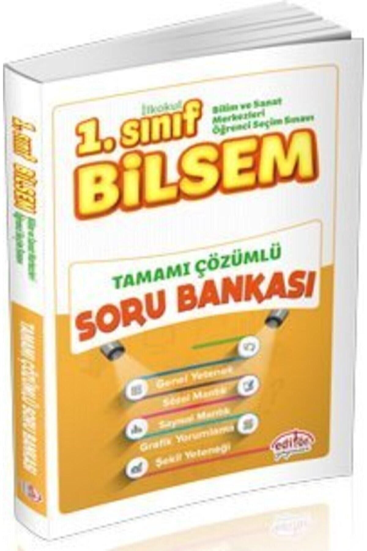 Editör Yayınları 1. Sınıf Bilsem Tamamı Çözümlü Soru Bankası