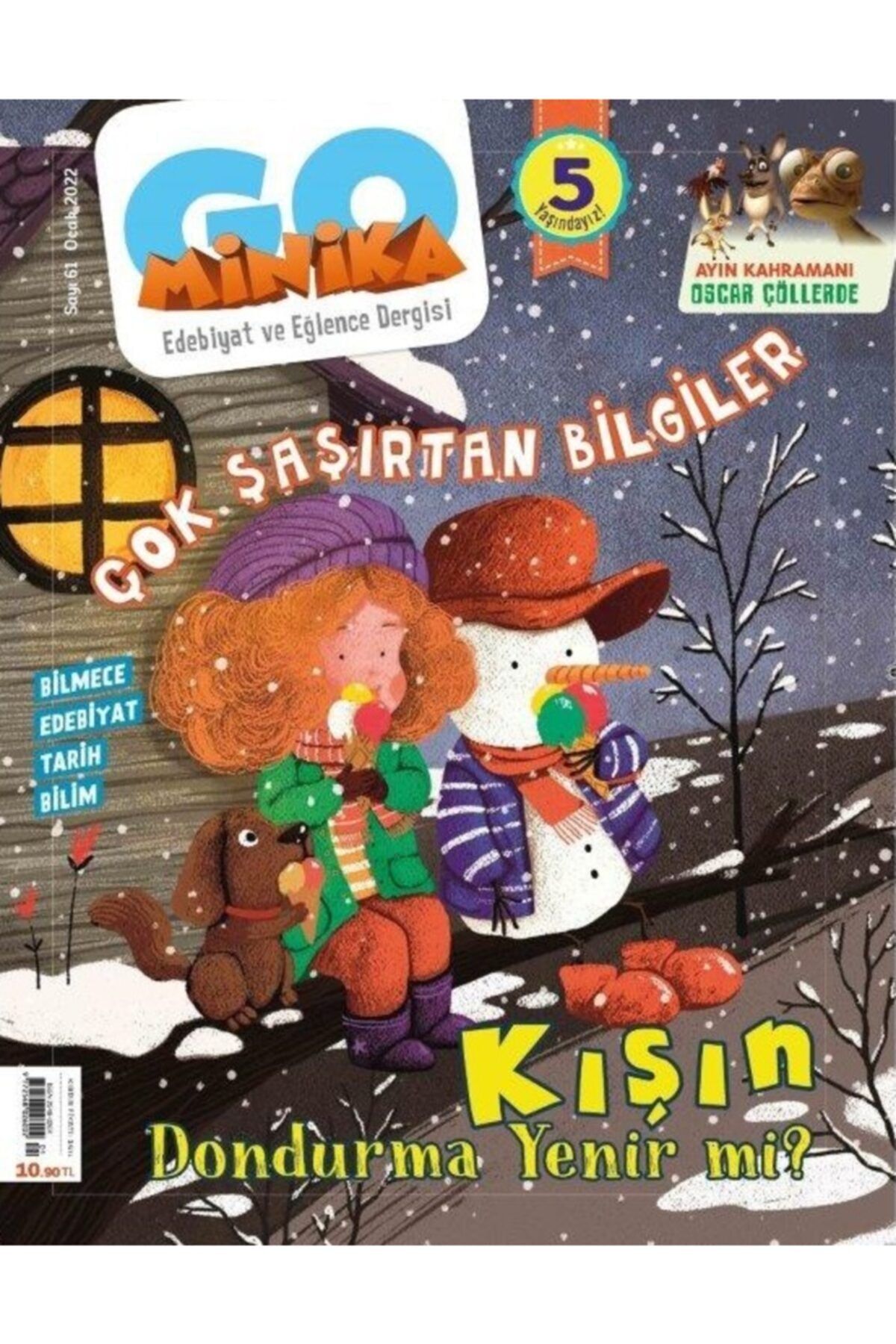Turkuvaz Minika Go 1 Yıl Abonelık (12 Sayı)