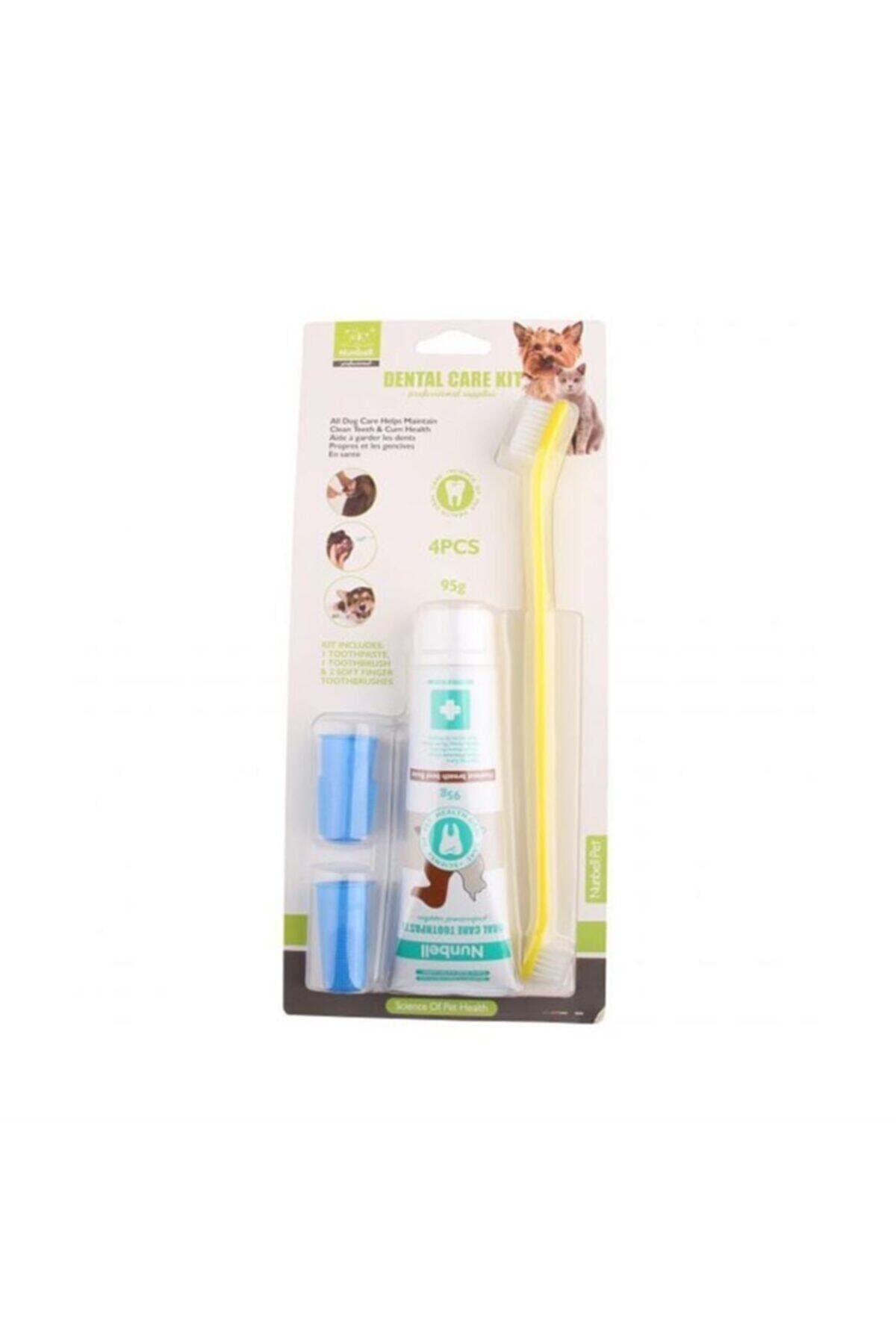 Nunbell Et Tadında Kedi Köpek Diş Temizleme Kiti