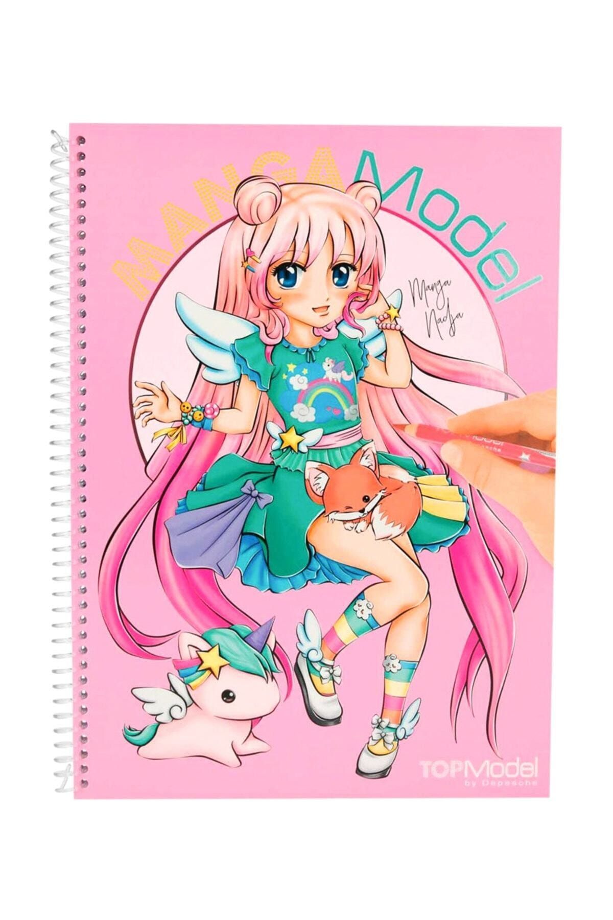 Top Model Manga Boyama Kitabı 6581
