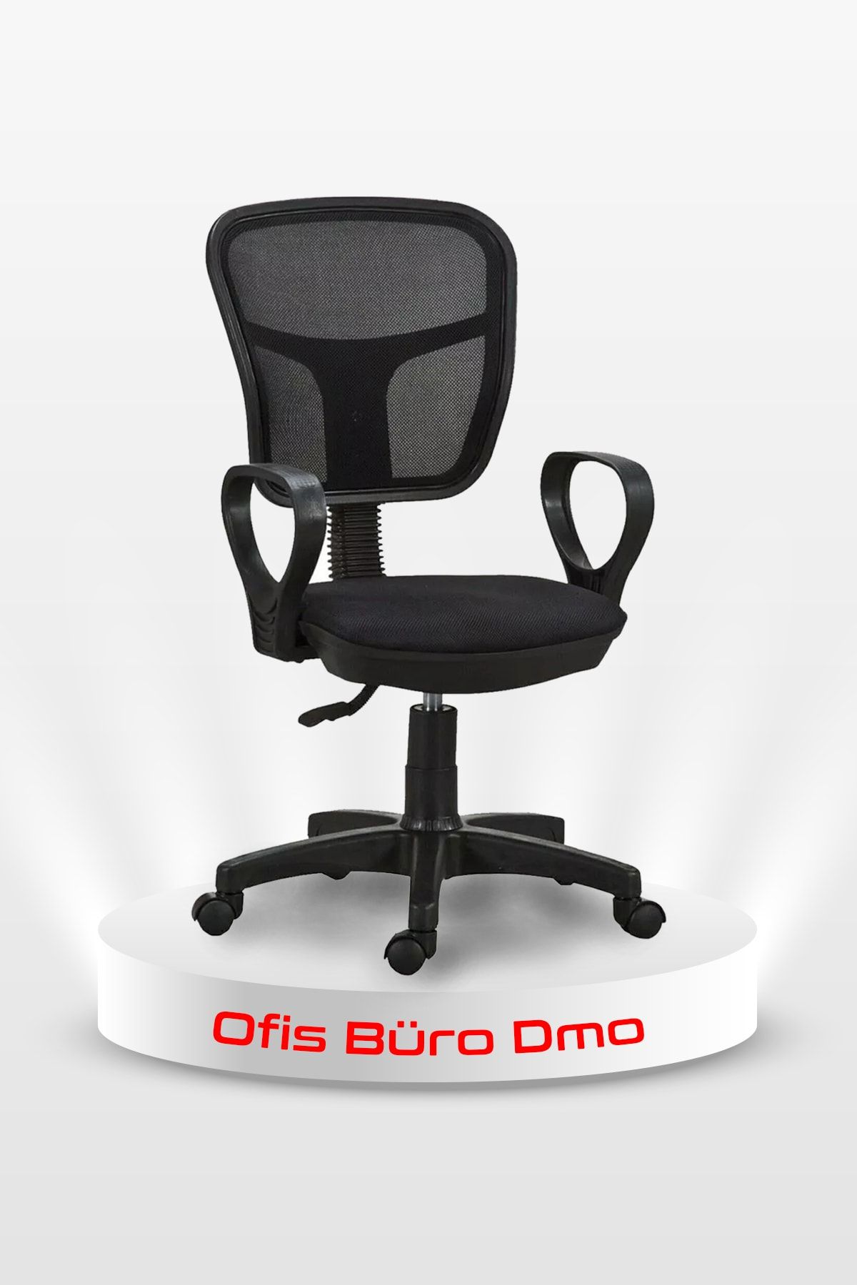 Design Home Porziyon Siyah Ergonomik Fileli Ofis Sandalyesi