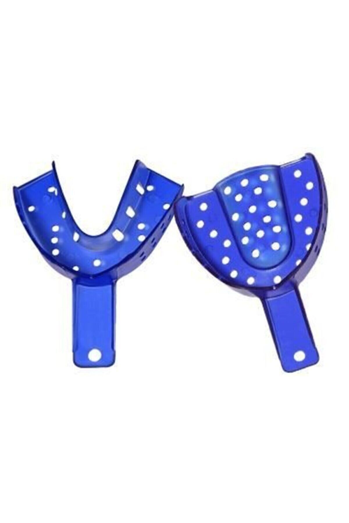 eklesepete Tek Kullanımlık Plastik Autoclavable Diş Ölçü Kaşığı 20 Li Takım Xs Boy