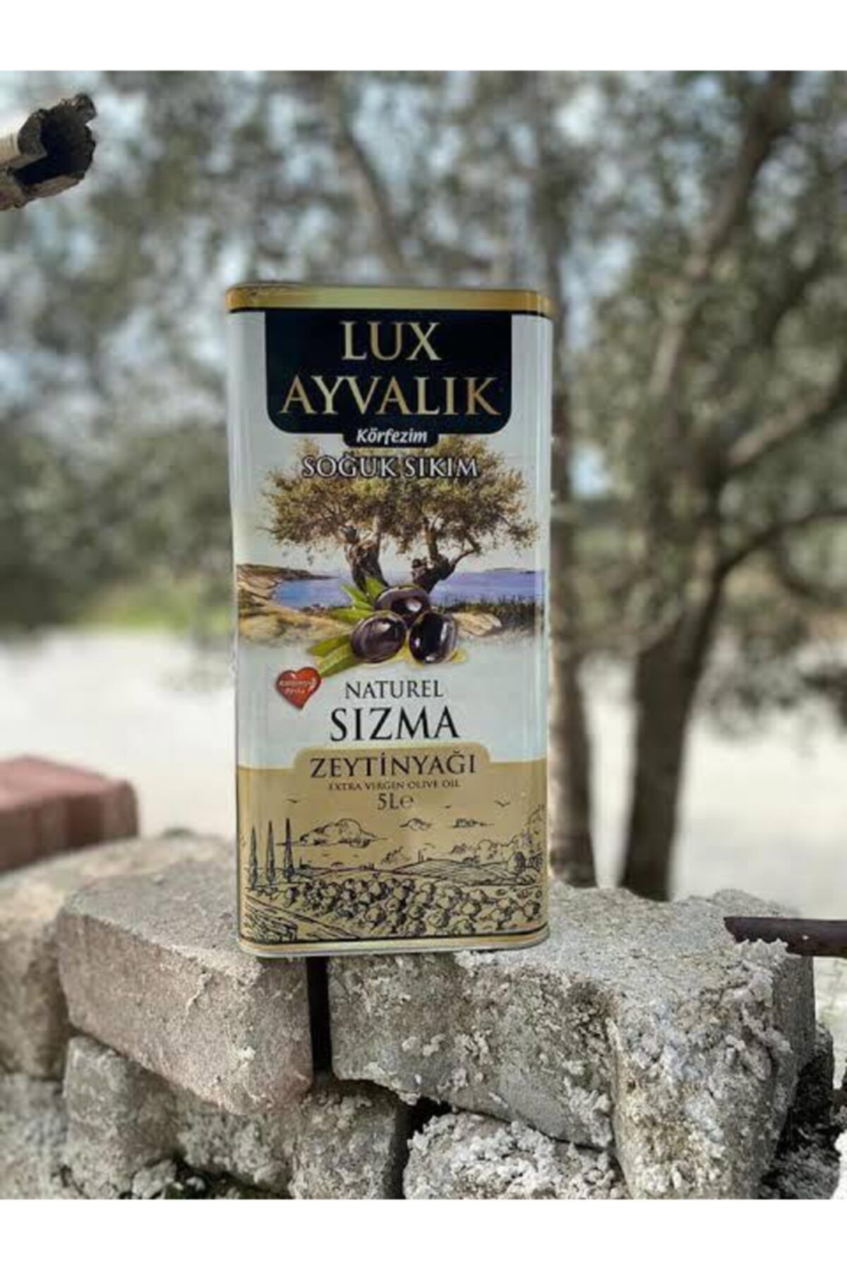 Lüx Ayvalık Körfezim Ayvalık Naturel Sızma Zeytinyağı 5 Litre