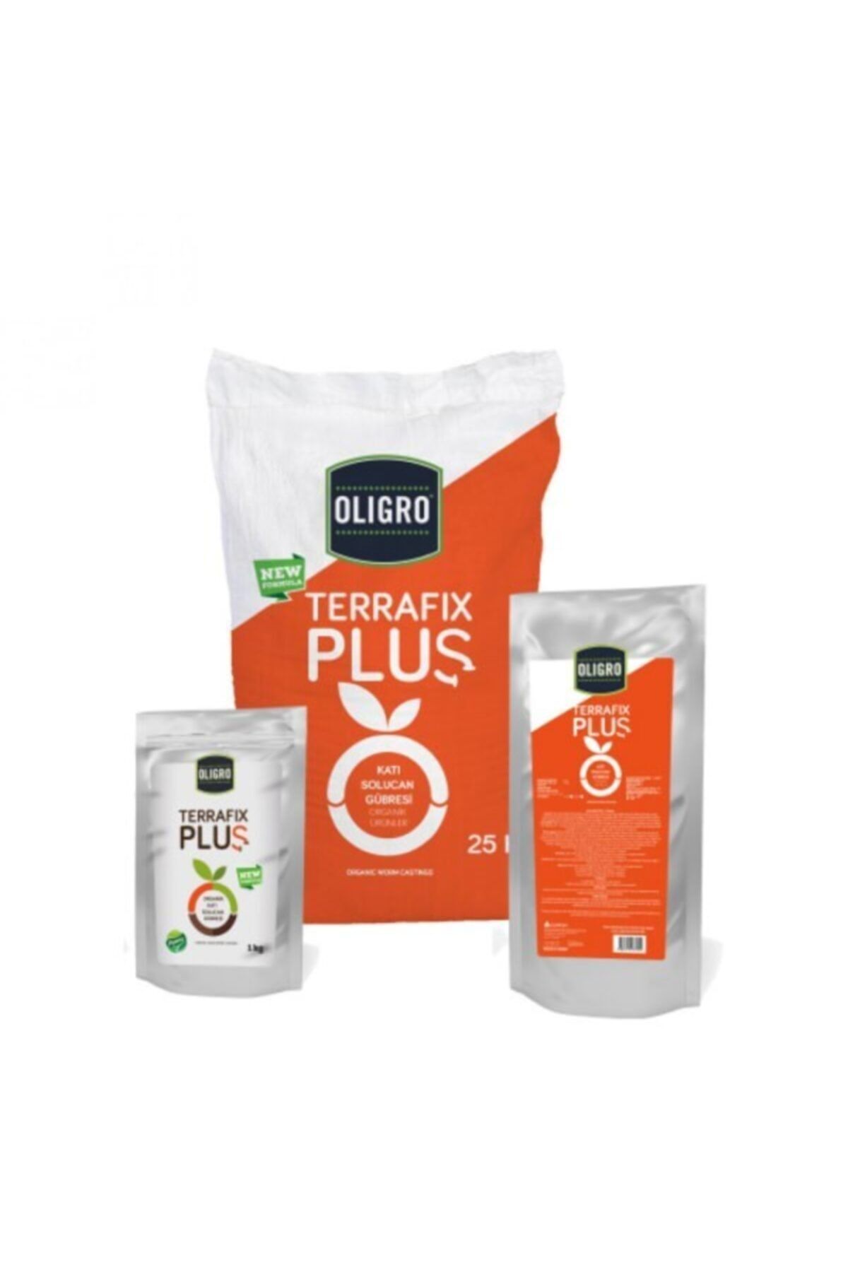 OLİGRO TERRAFİX Terrafix Plus(organik-katı Solucan Gübresi-organik Tarım)(10kg)