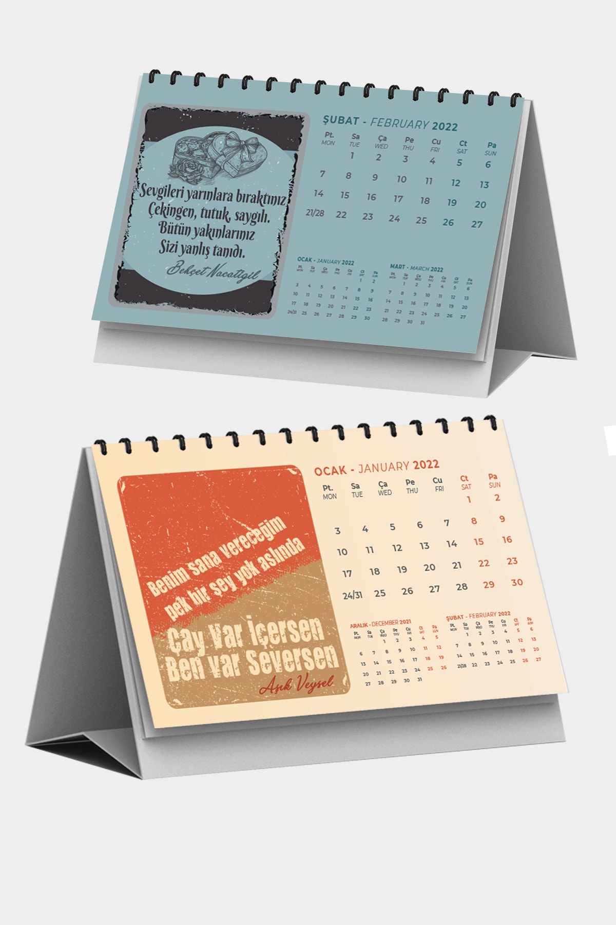 Seda Marketing Sözler Temalı Masa Takvimi Sm-mt011