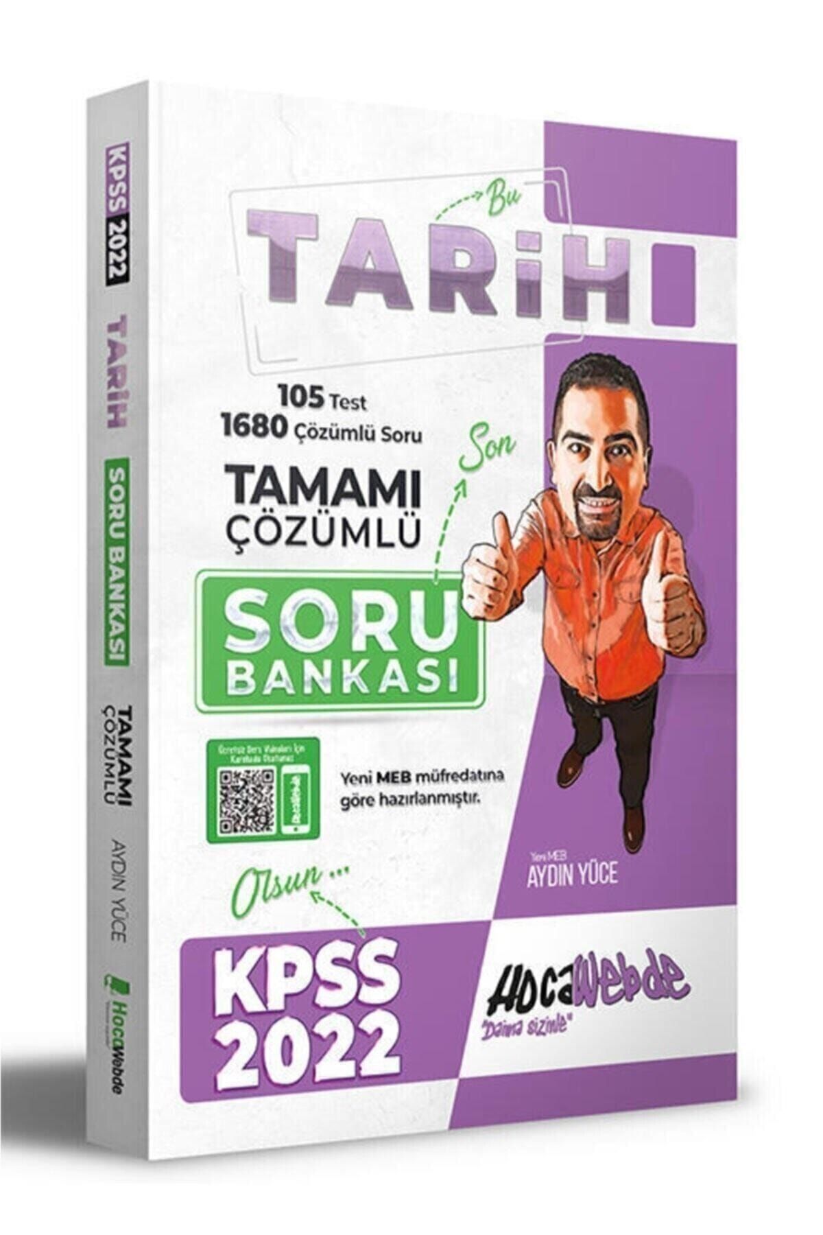 Hocawebde Yayınları 2022 Kpss Tarih Tamamı Çözümlü Soru Bankası