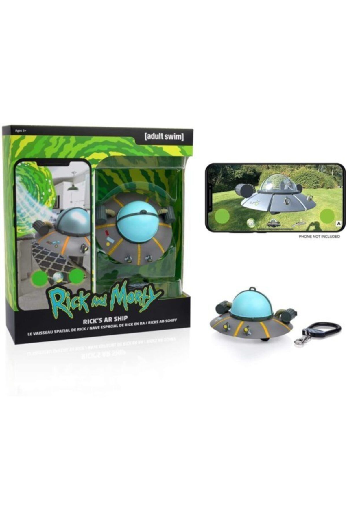 WOW Rıcky And Morty Rıck's Ar Shıp, Uzay Gemisi, Uçan Daire