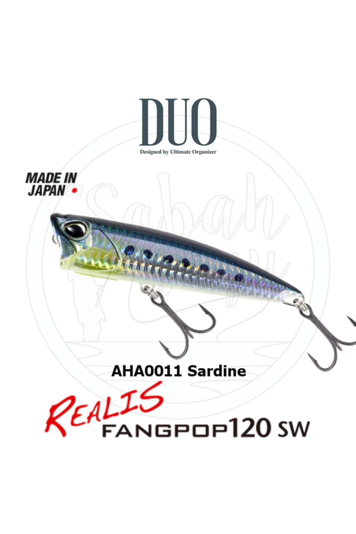 Duo Realis Fang Pop 120 Sw Popper Sahte Yem Aha0011 Sardine