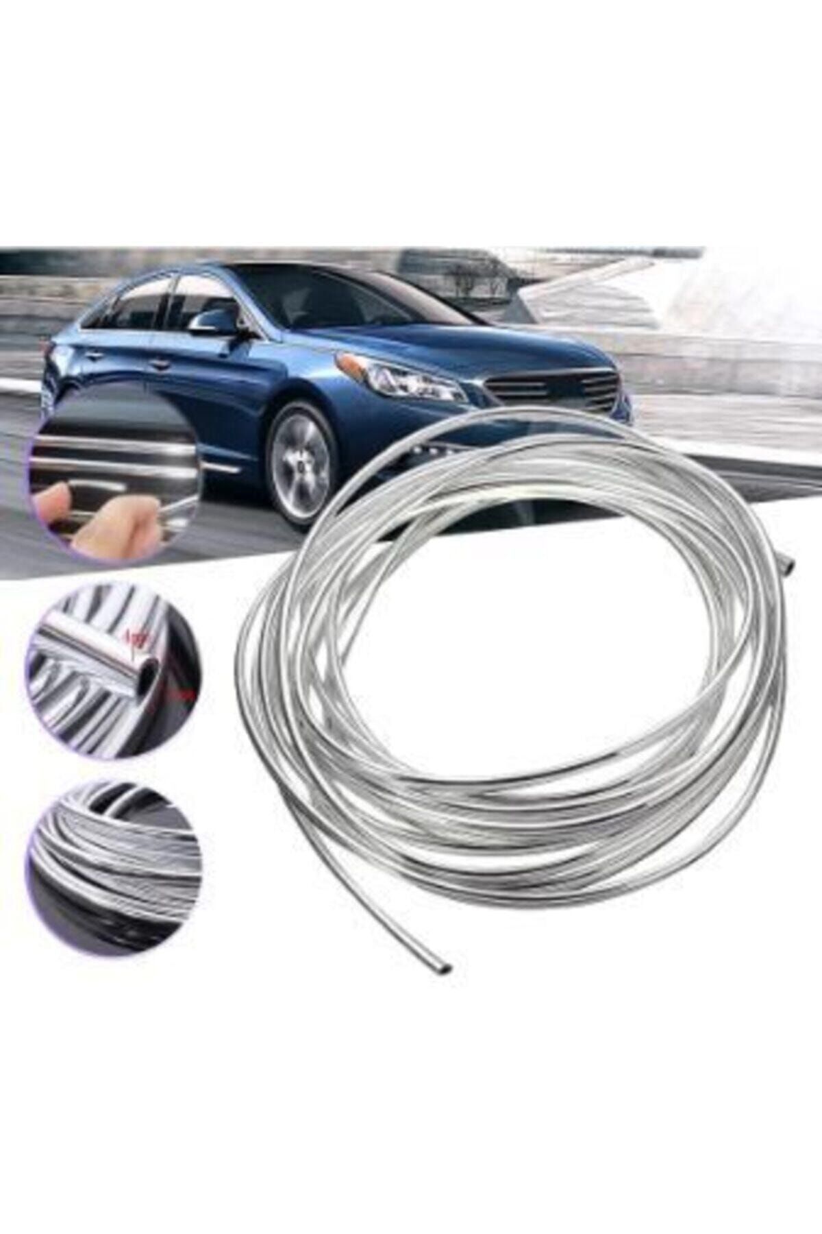 MasterCar Araç Içi Dışı Geçmeli Nikelaj Dekor Çıta 5 mt